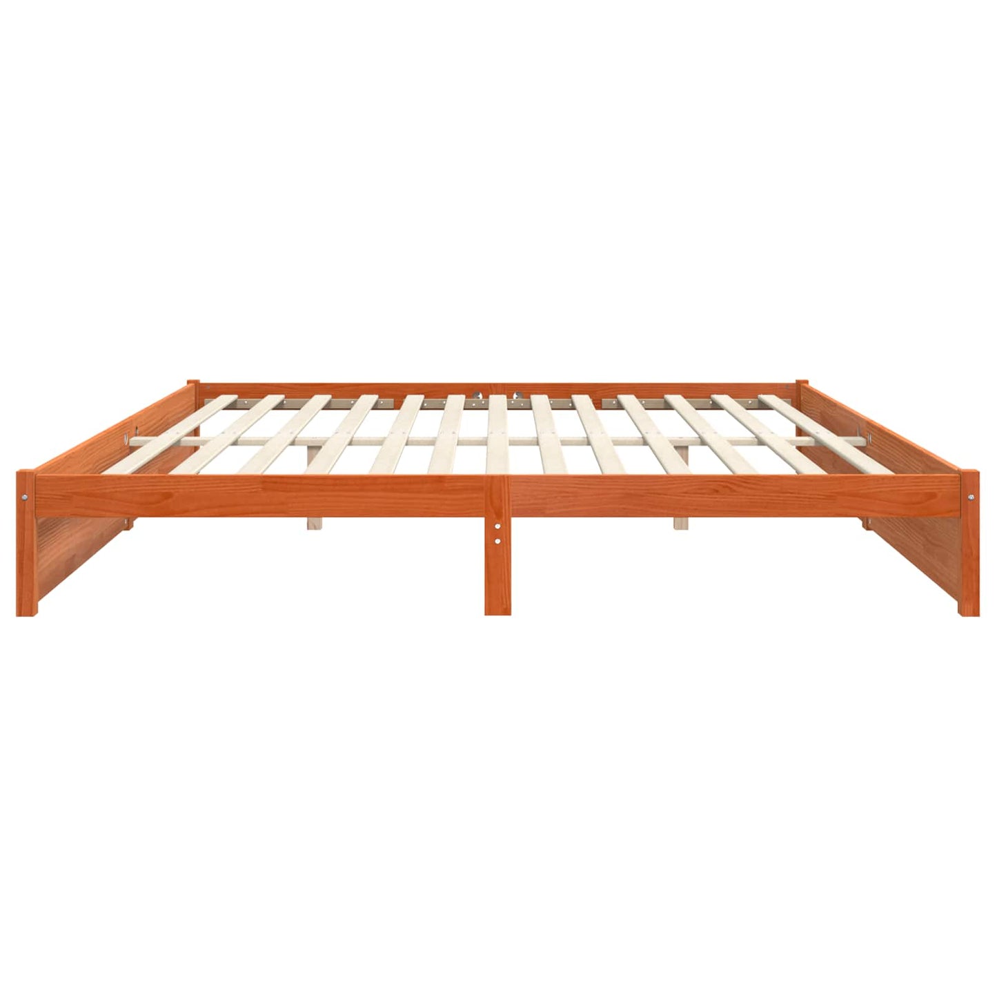 Bedframe Wasbruin 180 x 200 cm Massief Vurenhout is nu te koop bij PeponiXL, paradijselijk wonen!