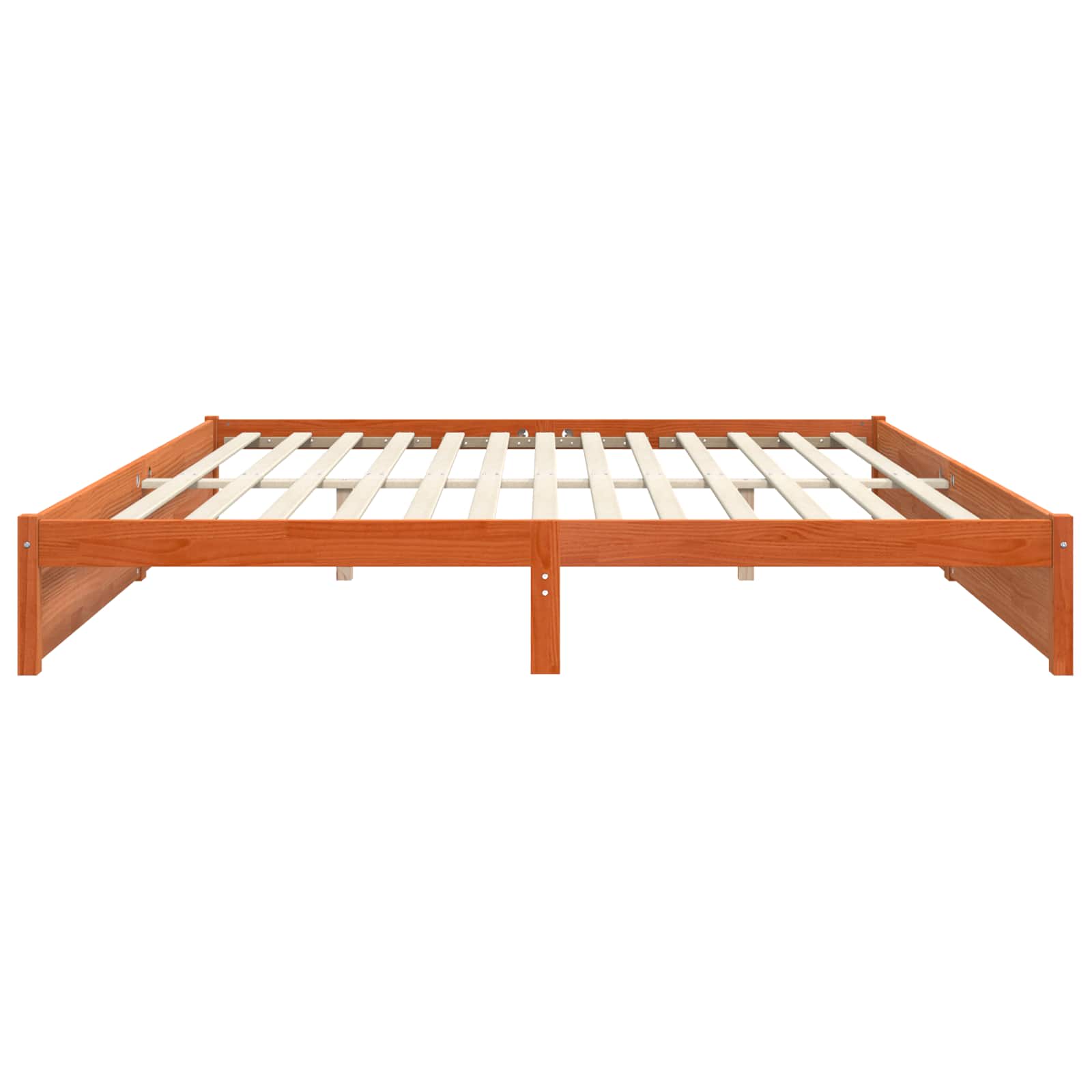 Bedframe Wasbruin 180 x 200 cm Massief Vurenhout is nu te koop bij PeponiXL, paradijselijk wonen!