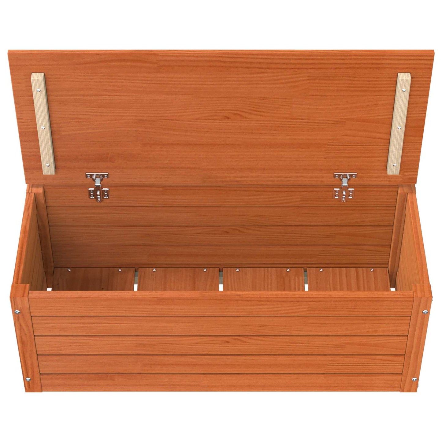 Opbergbox Wasbruin 89 x 36,5 x 33 cm Massief grenenhout is nu te koop bij PeponiXL, paradijselijk wonen!