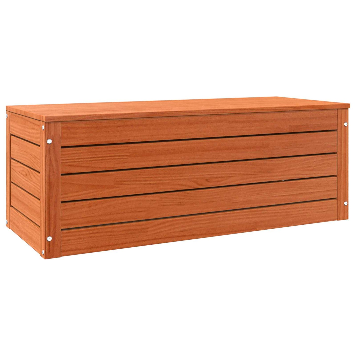 Opbergbox Wasbruin 89 x 36,5 x 33 cm Massief grenenhout is nu te koop bij PeponiXL, paradijselijk wonen!