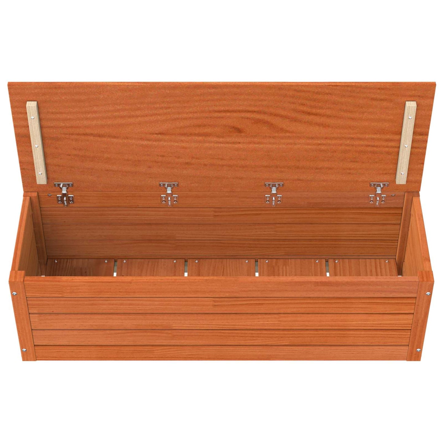 Opbergbox Wasbruin 109 x 36,5 x 33 cm Massief grenenhout is nu te koop bij PeponiXL, paradijselijk wonen!