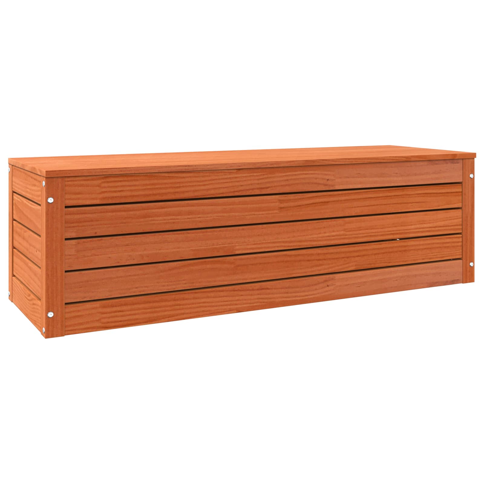 Opbergbox Wasbruin 109 x 36,5 x 33 cm Massief grenenhout is nu te koop bij PeponiXL, paradijselijk wonen!
