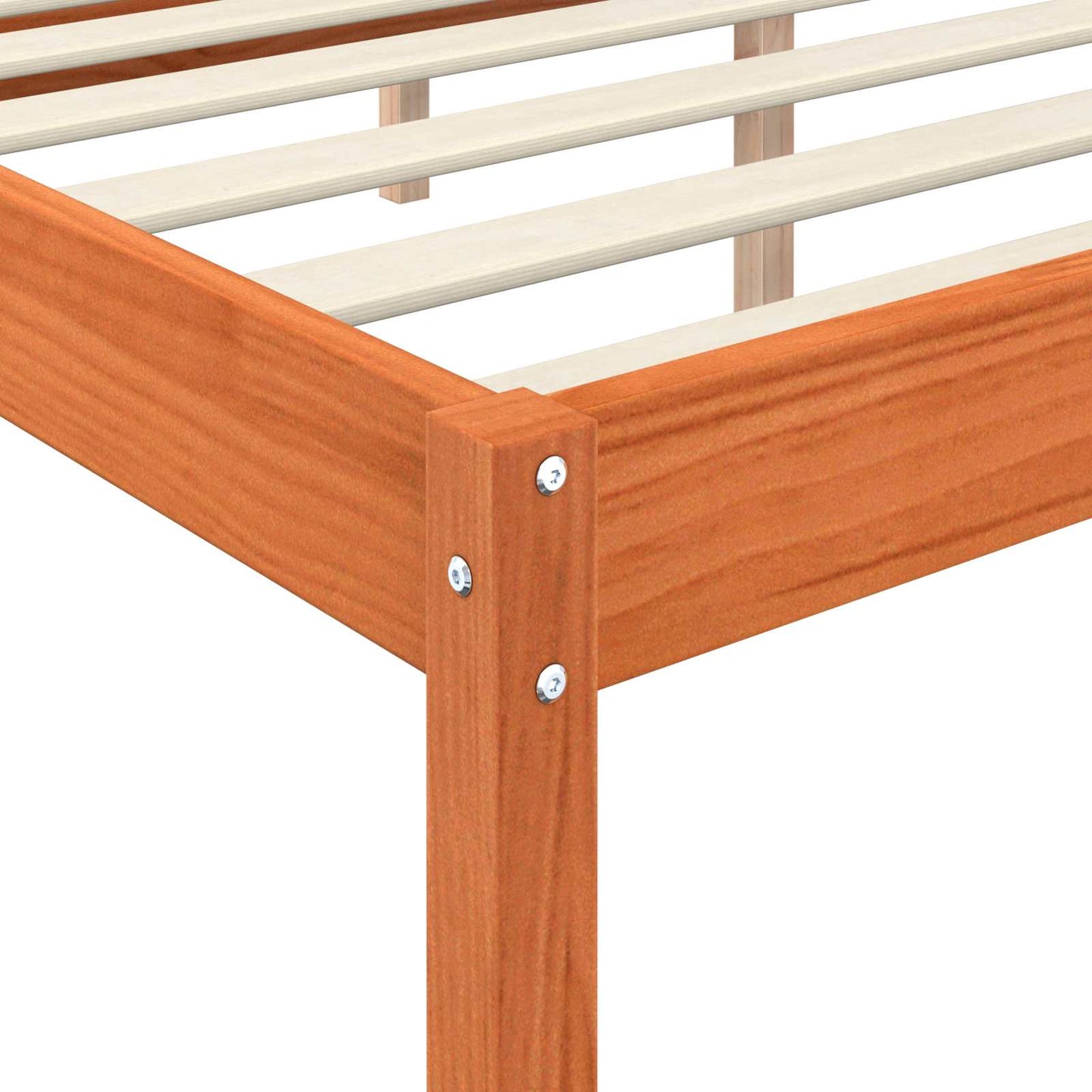 Bedframe Wasbruin 180 x 200 cm Massief grenenhout is nu te koop bij PeponiXL, paradijselijk wonen!