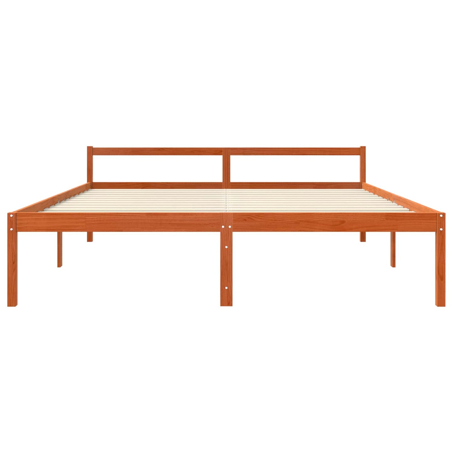 Bedframe Wasbruin 180 x 200 cm Massief grenenhout is nu te koop bij PeponiXL, paradijselijk wonen!