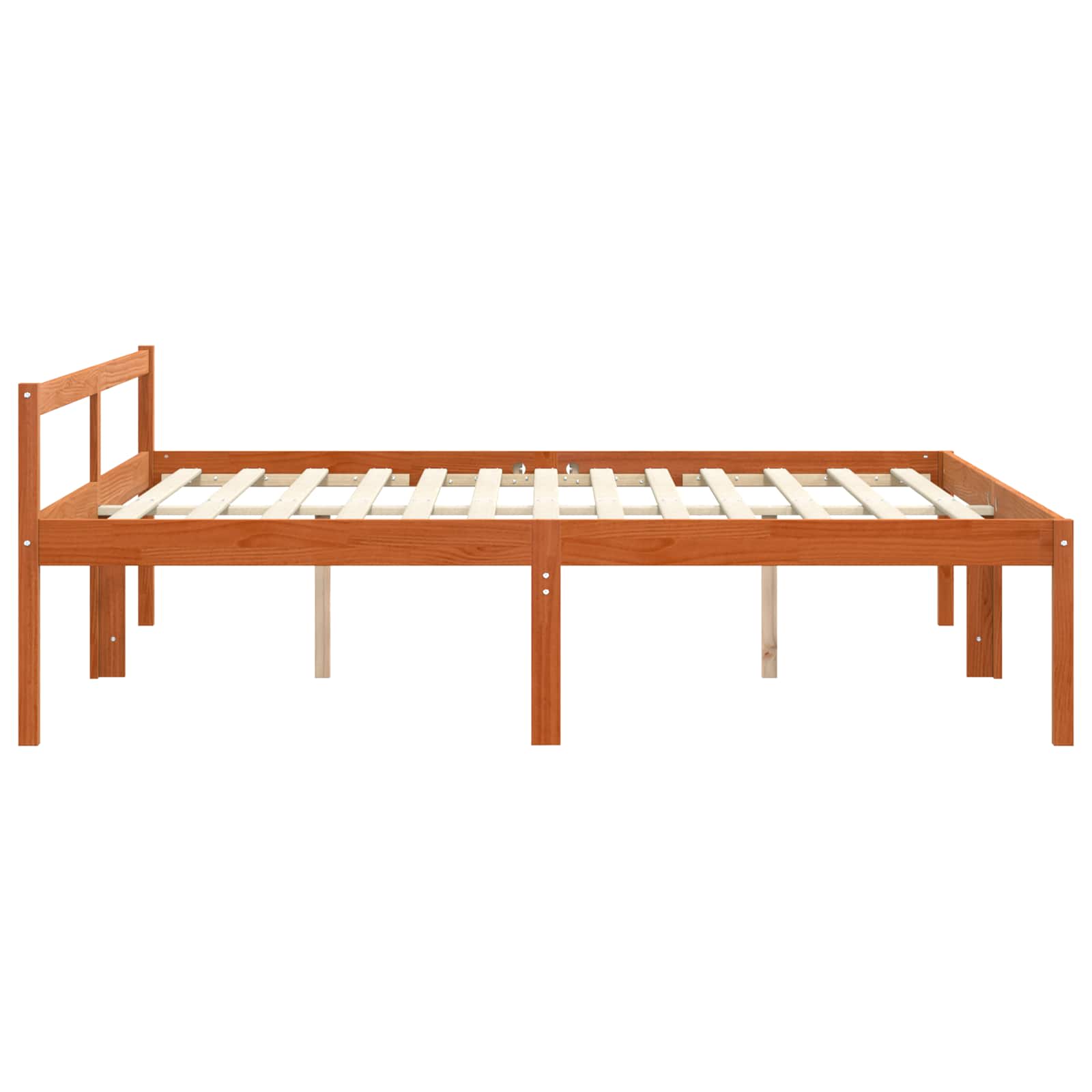 Bedframe Wasbruin 180 x 200 cm Massief grenenhout is nu te koop bij PeponiXL, paradijselijk wonen!