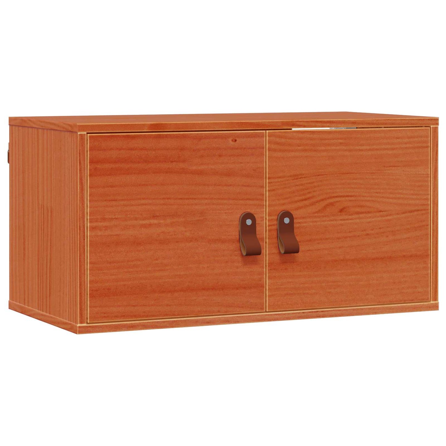 Wandkast 2 pcs Wasbruin 60 x 30 x 30 cm Massief grenenhout is nu te koop bij PeponiXL, paradijselijk wonen!