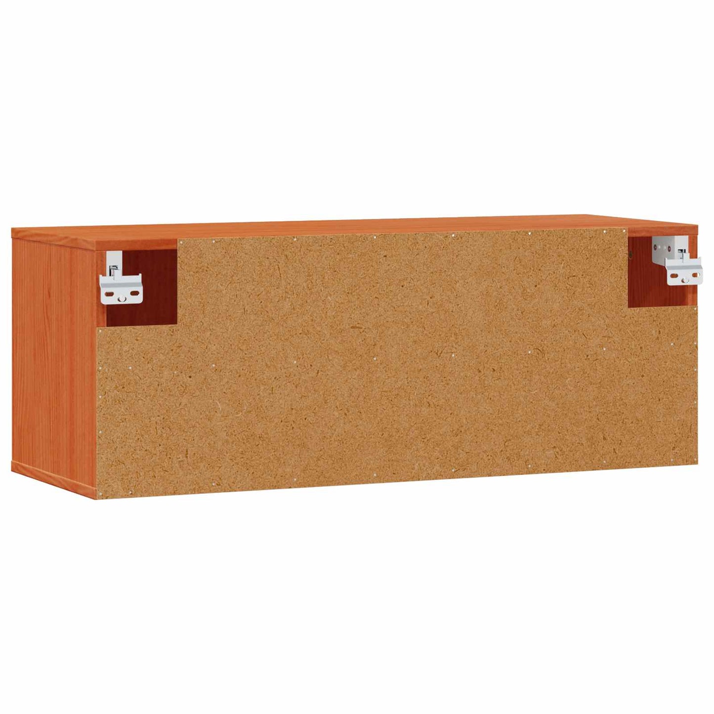 Wandkast met plank Wasbruin 80 x 30 x 30 cm Massief grenenhout is nu te koop bij PeponiXL, paradijselijk wonen!