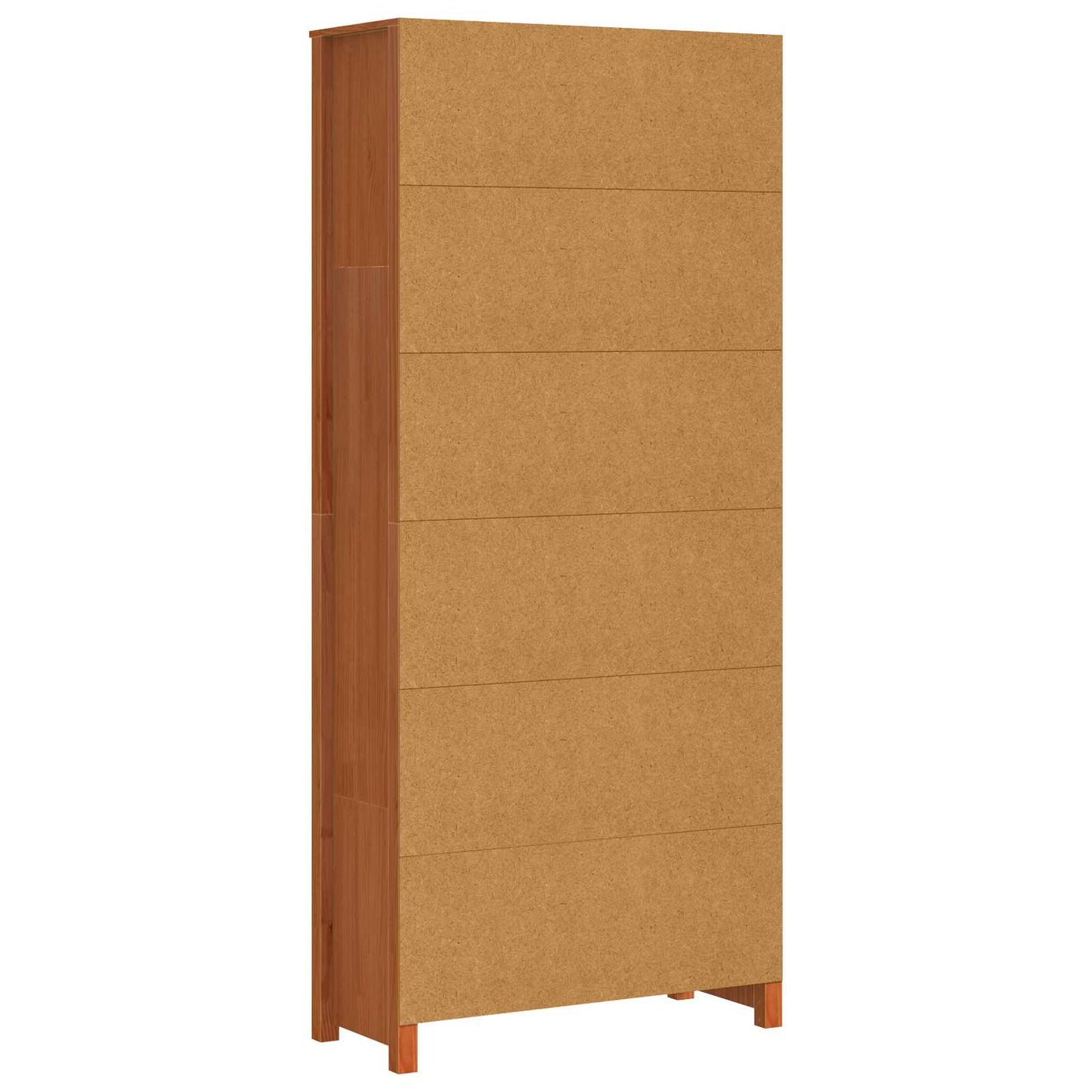Boekenkast Wasbruin 80 x 35 x 183 cm Massief grenenhout is nu te koop bij PeponiXL, paradijselijk wonen!