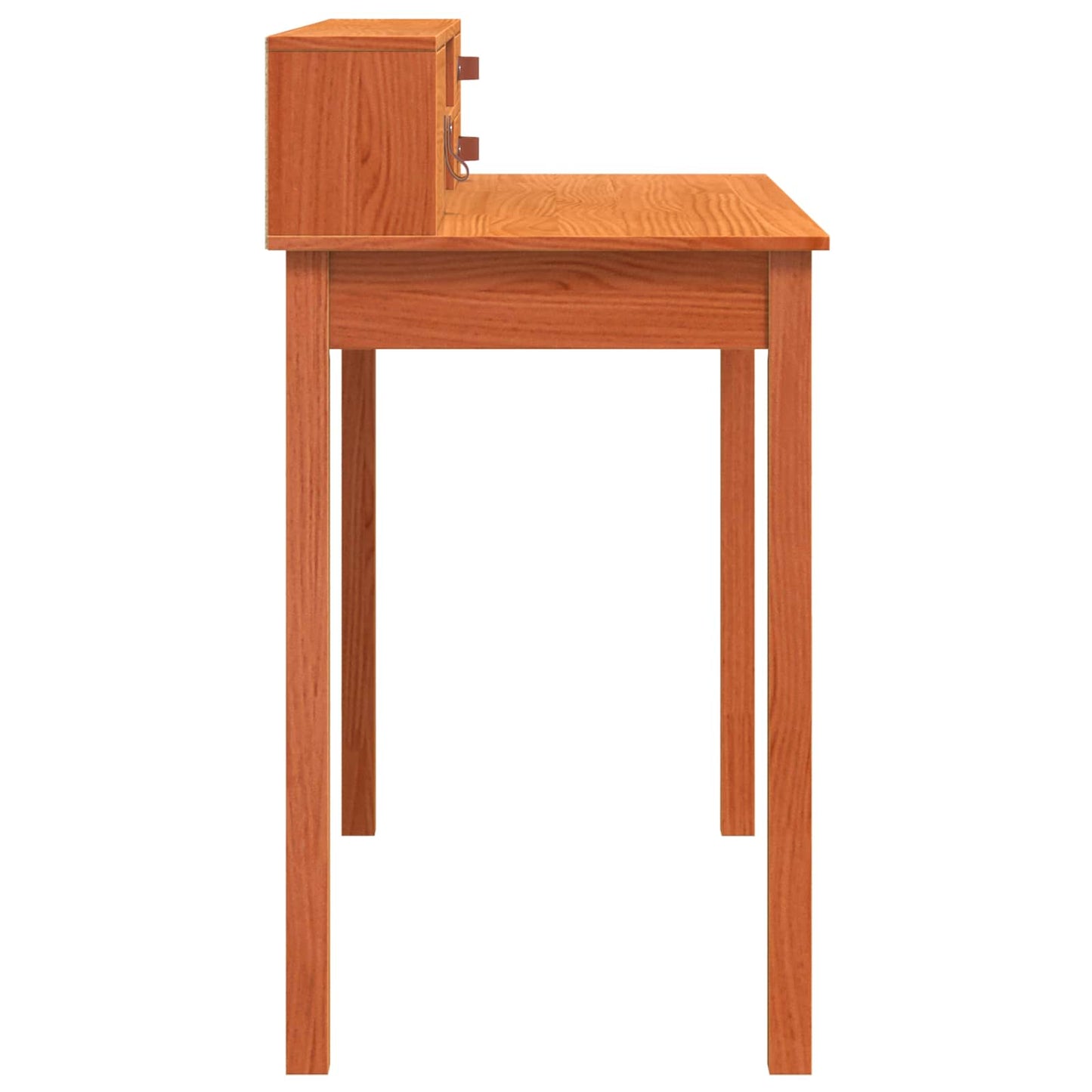 Bureau met lade Wasbruin 110 x 50 x 93 cm Massief Grenen Hout is nu te koop bij PeponiXL, paradijselijk wonen!