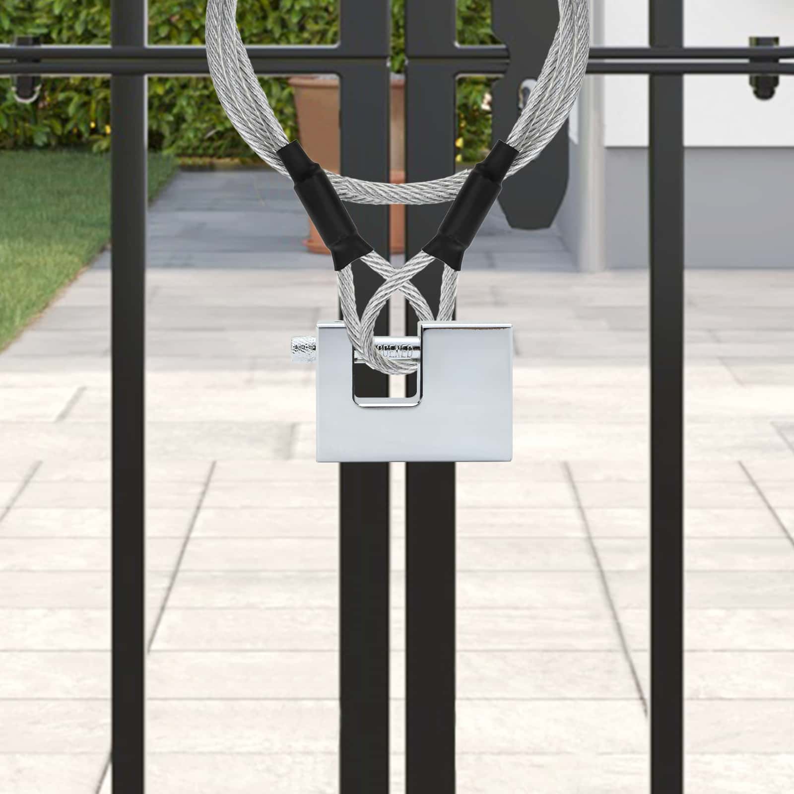 Hangslot 12 pcs Zilver Staal is nu te koop bij PeponiXL, paradijselijk wonen!