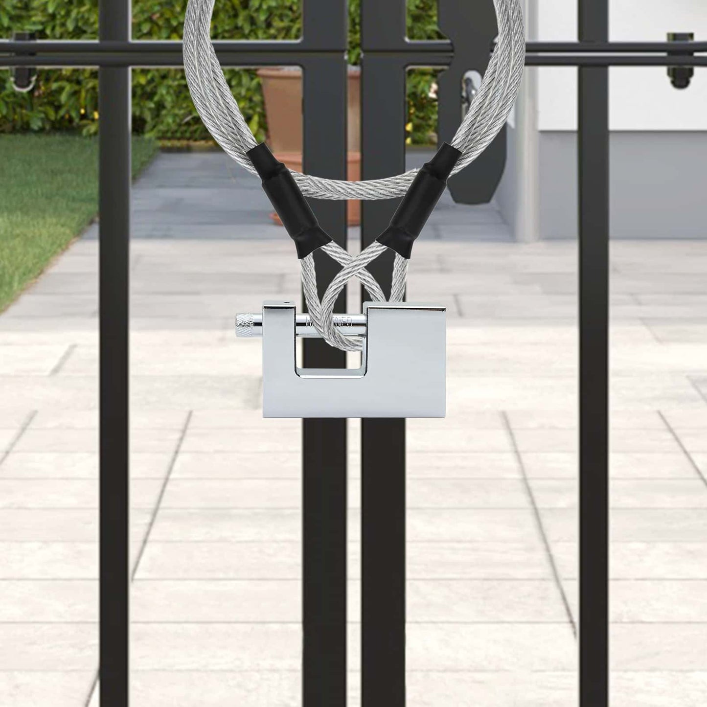 Hangslot 12 pcs Zilver Staal is nu te koop bij PeponiXL, paradijselijk wonen!