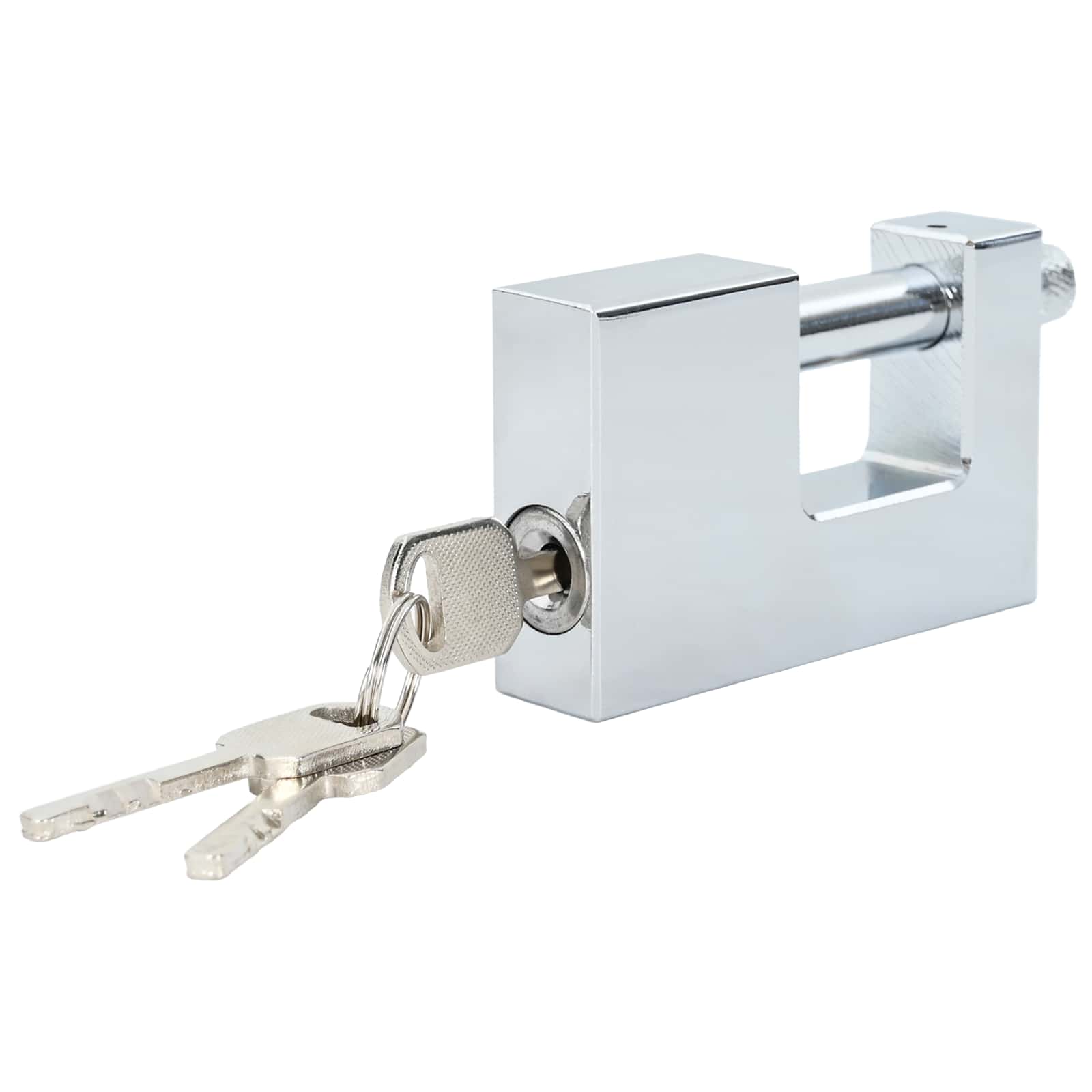 Hangslot 2 pcs Zilver Staal is nu te koop bij PeponiXL, paradijselijk wonen!