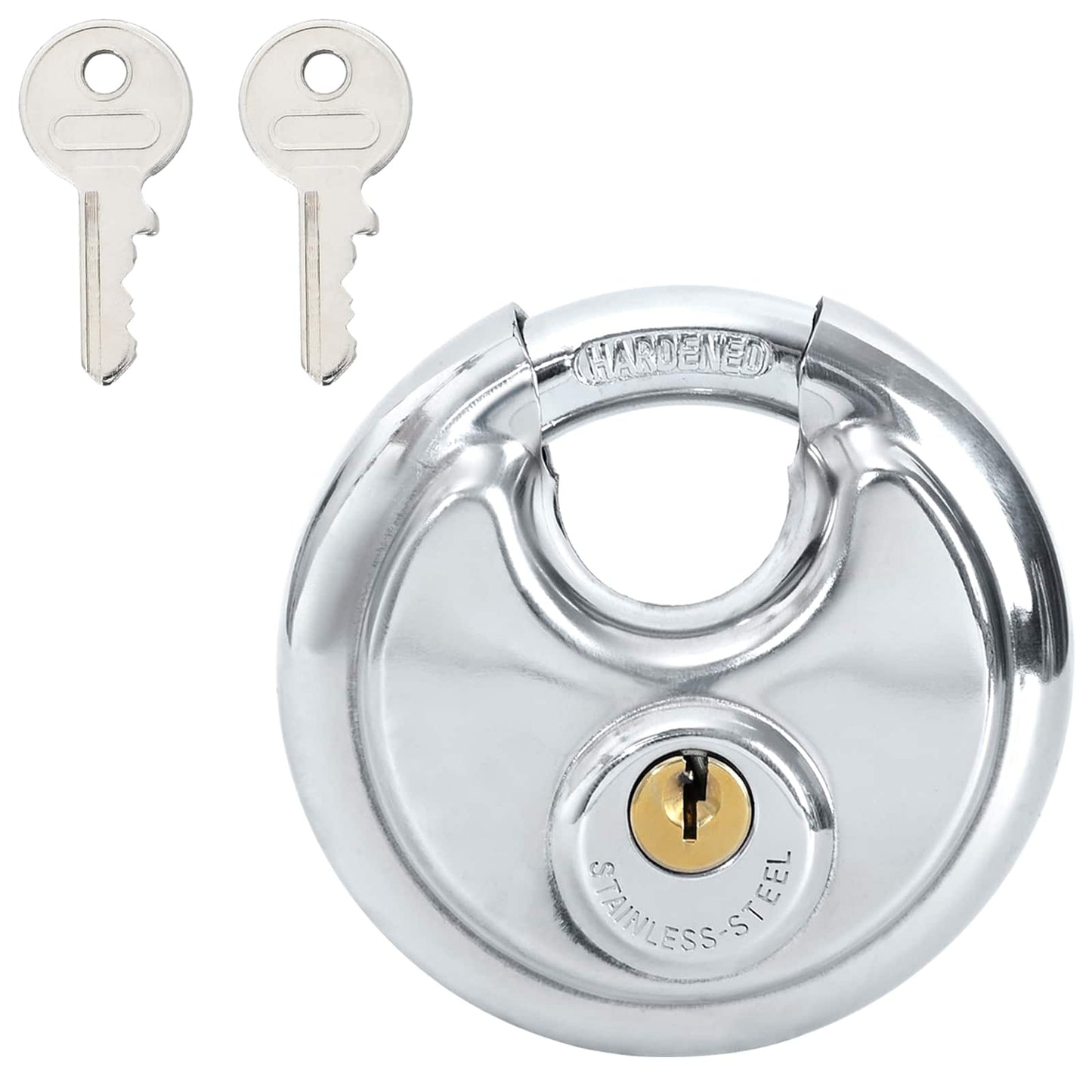Discusloten met sleutels 6 pcs Zilver 9 x 2.8 x 9 cm is nu te koop bij PeponiXL, paradijselijk wonen!