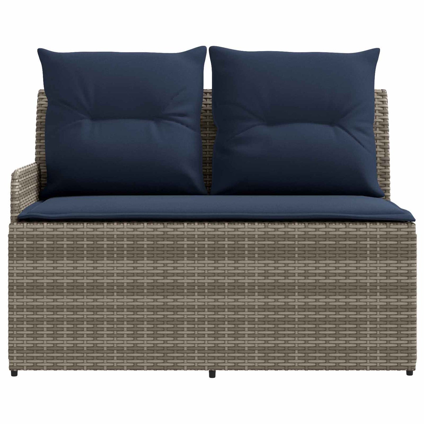 Tuinstoel met Armleuning en Hoekbank 2 Stuk PE Rattan is nu te koop bij PeponiXL, paradijselijk wonen!