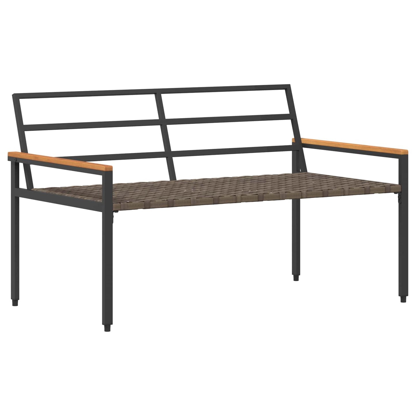 tuinmeubelset 4 pcs Crèmewit poly rattan