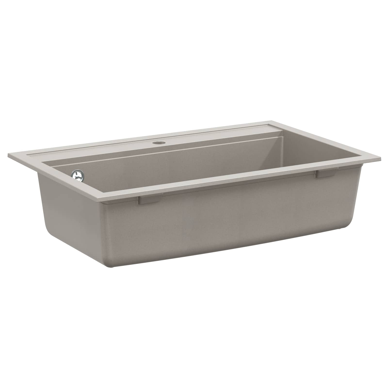 Wasbak Grijs 795 x 505 mm Graniet is nu te koop bij PeponiXL, paradijselijk wonen!