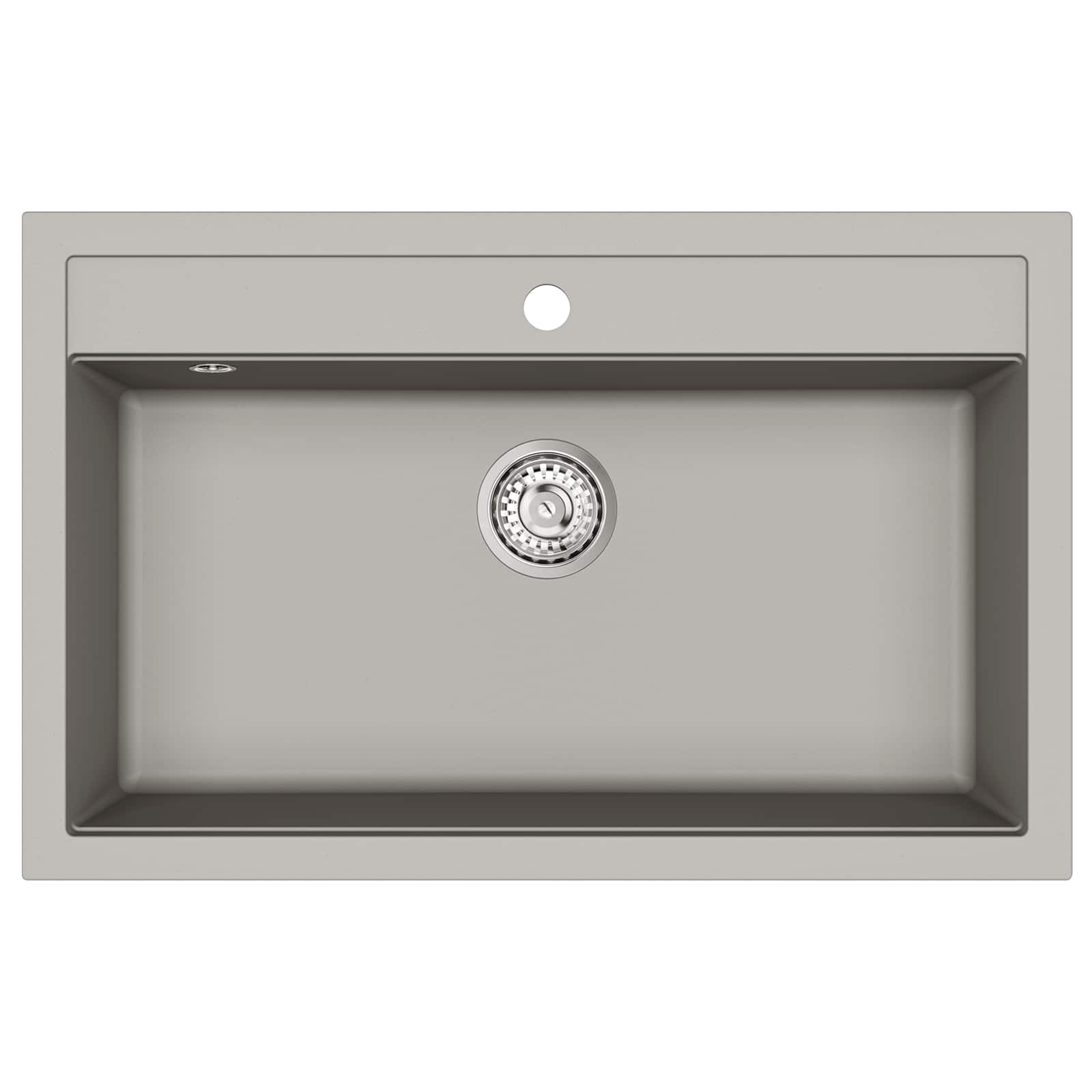 Wasbak Grijs 795 x 505 mm Graniet is nu te koop bij PeponiXL, paradijselijk wonen!