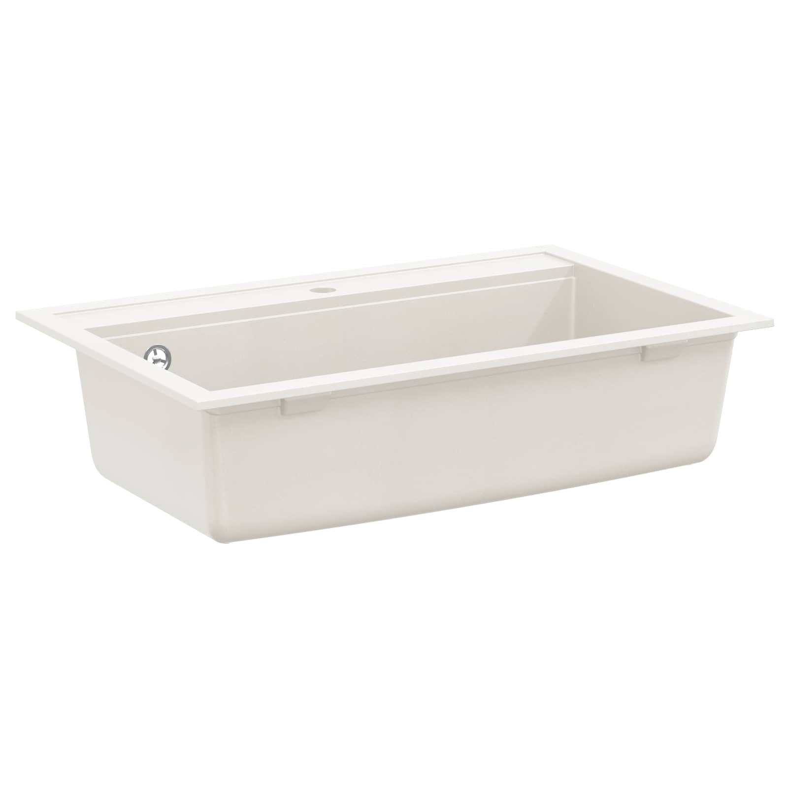 Wasbak Wit 795 x 505 mm Graniet is nu te koop bij PeponiXL, paradijselijk wonen!
