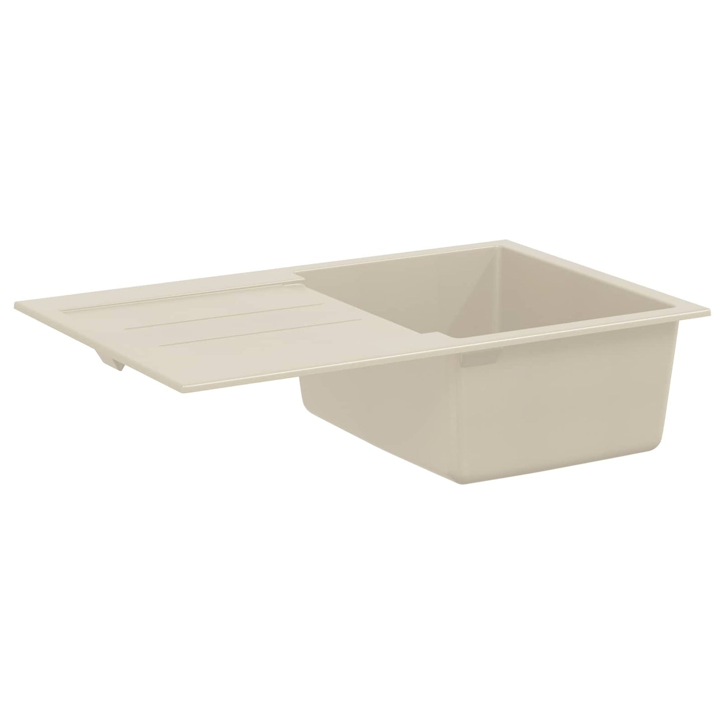Wasbak Beige 780 x 500 mm 80% Kwarts en 20% Hars is nu te koop bij PeponiXL, paradijselijk wonen!