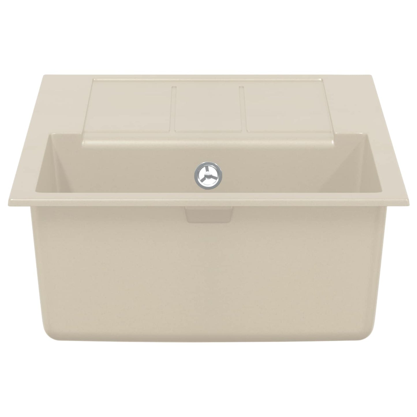 Wasbak Beige 780 x 500 mm 80% Kwarts en 20% Hars is nu te koop bij PeponiXL, paradijselijk wonen!