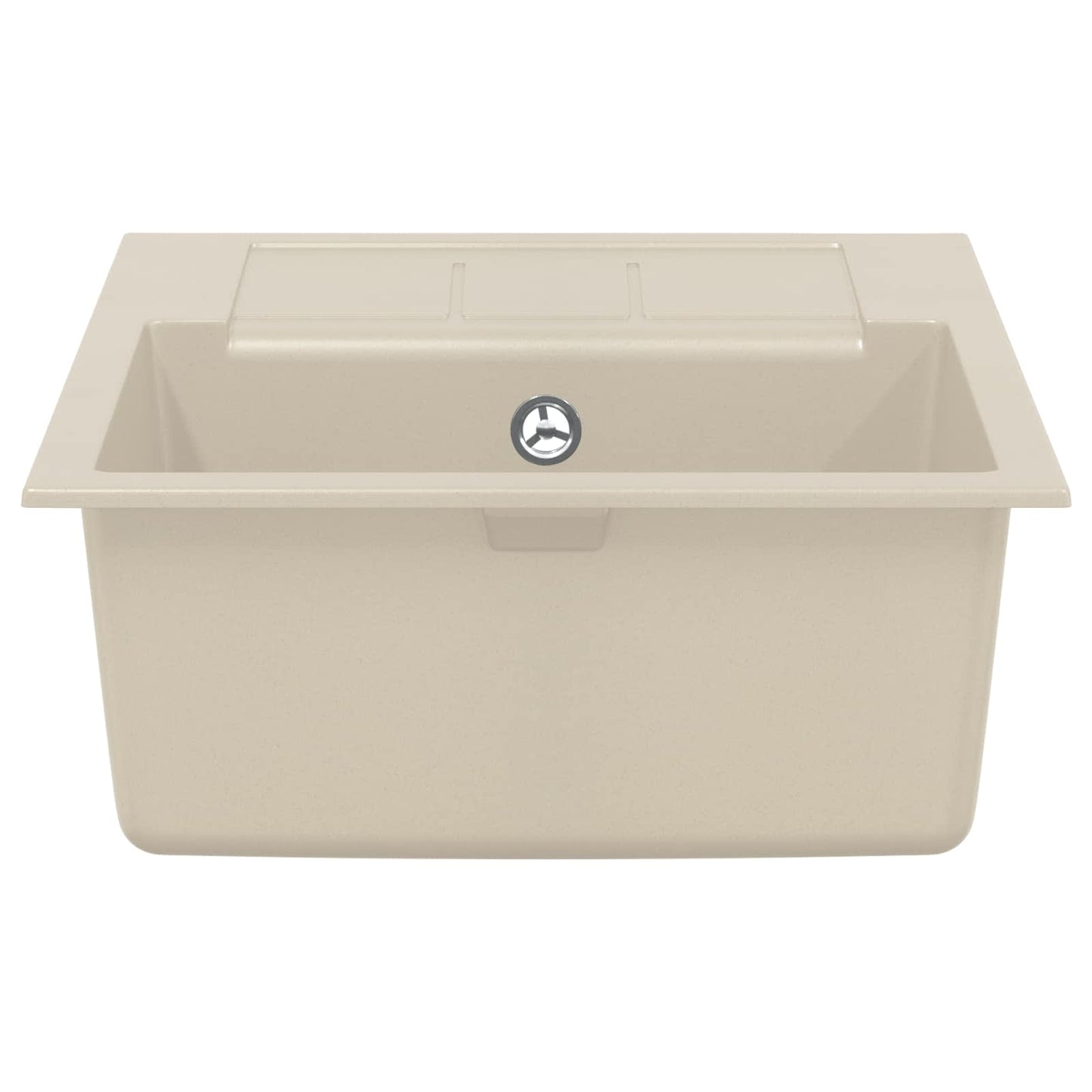 Wasbak Beige 620 x 500 mm 80% Kwarts en 20% Hars is nu te koop bij PeponiXL, paradijselijk wonen!