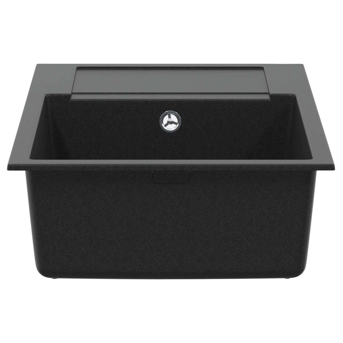 Wasbak Zwart 780 x 500 mm 80% Kwarts en 20% Hars is nu te koop bij PeponiXL, paradijselijk wonen!