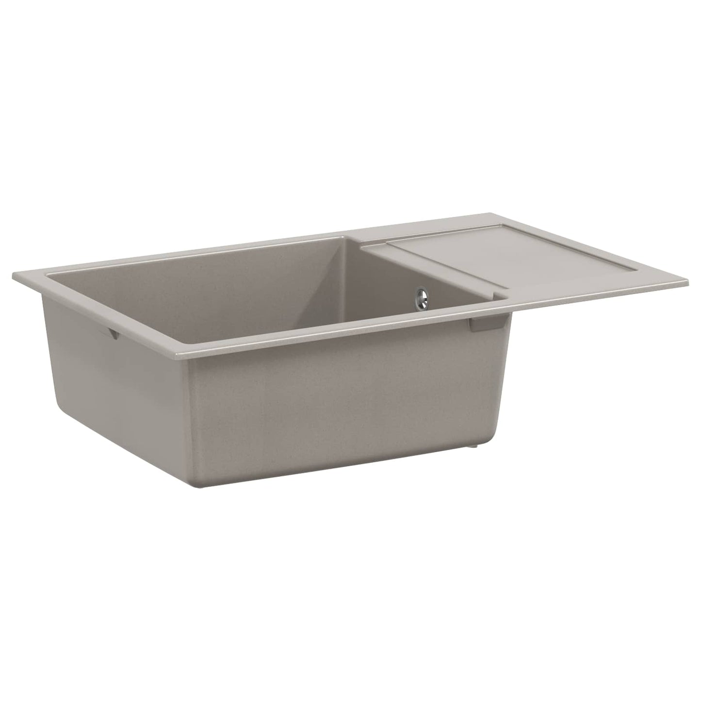 Wasbak Grijs 780 x 500 mm 80% Kwarts en 20% Hars is nu te koop bij PeponiXL, paradijselijk wonen!