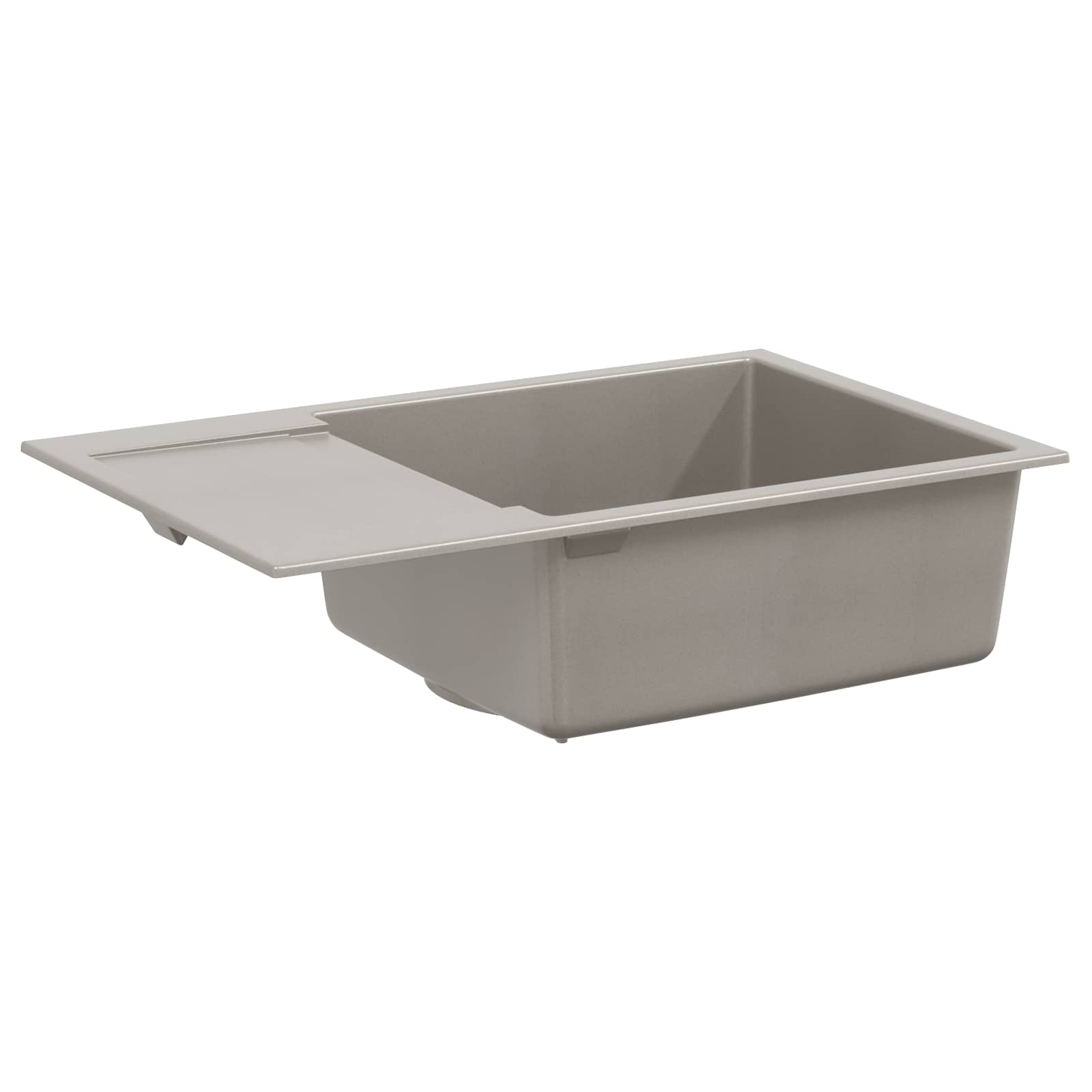 Wasbak Grijs 780 x 500 mm 80% Kwarts en 20% Hars is nu te koop bij PeponiXL, paradijselijk wonen!