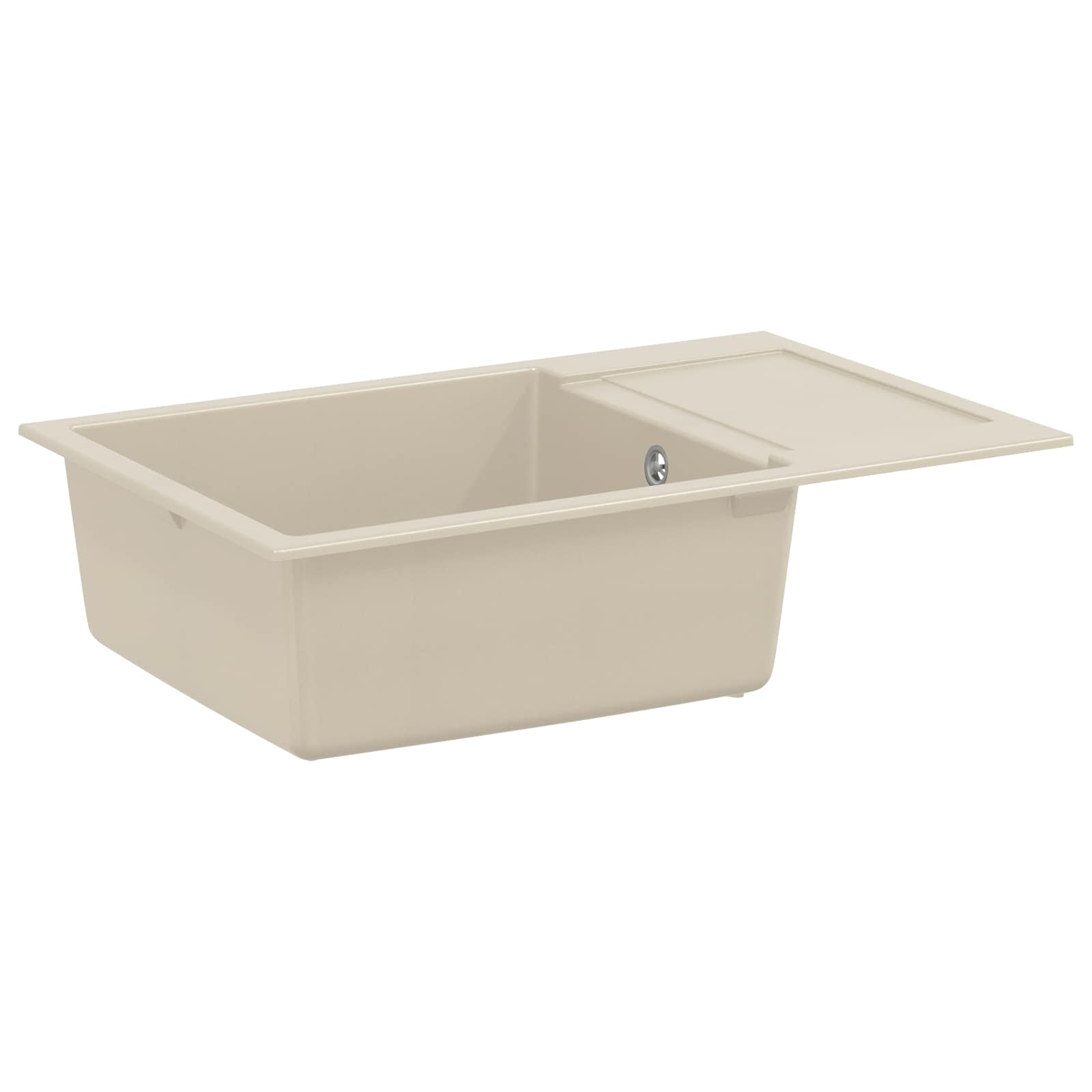 Wasbak Beige 780 x 500 mm 80% Kwarts en 20% Hars is nu te koop bij PeponiXL, paradijselijk wonen!