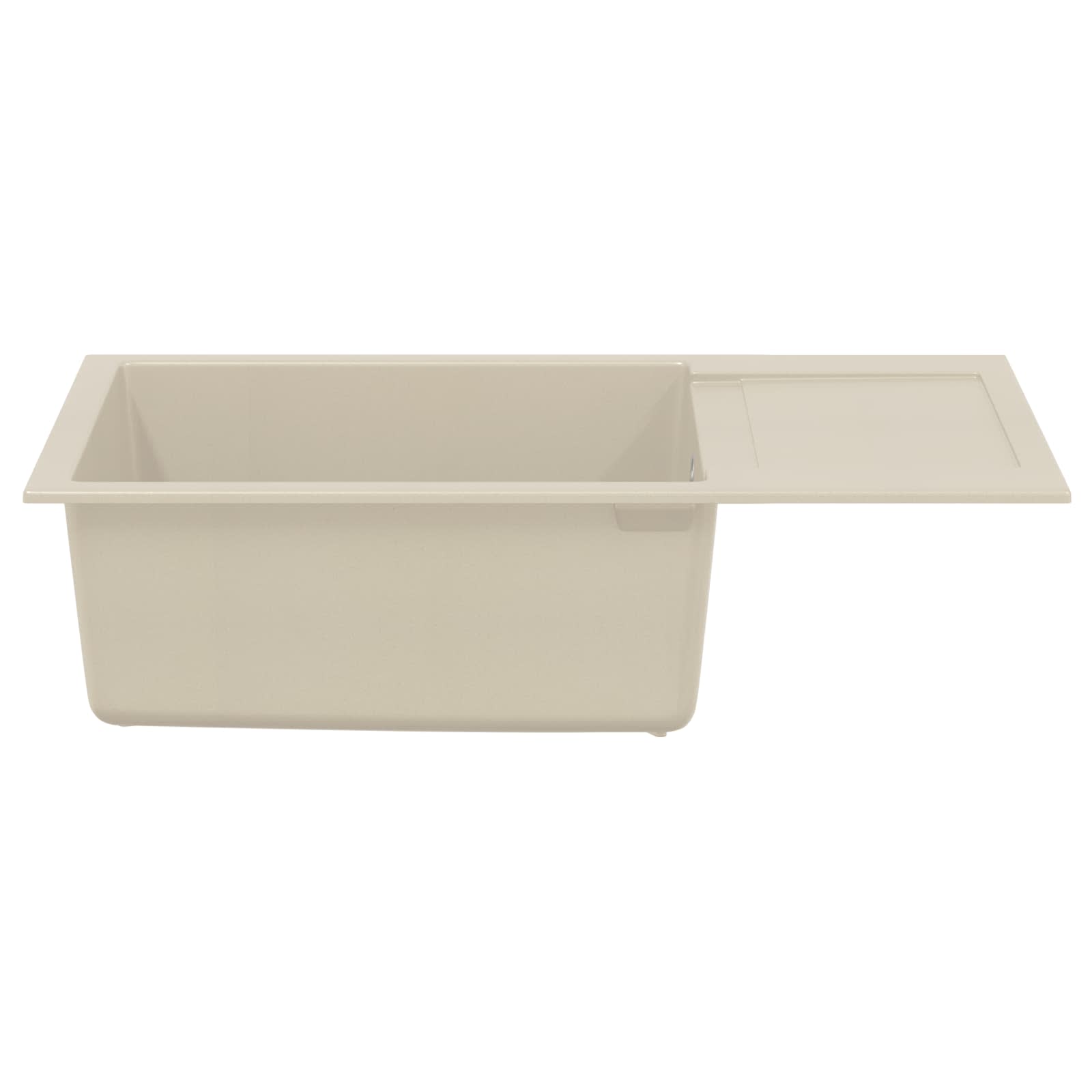 Wasbak Beige 780 x 500 mm 80% Kwarts en 20% Hars is nu te koop bij PeponiXL, paradijselijk wonen!