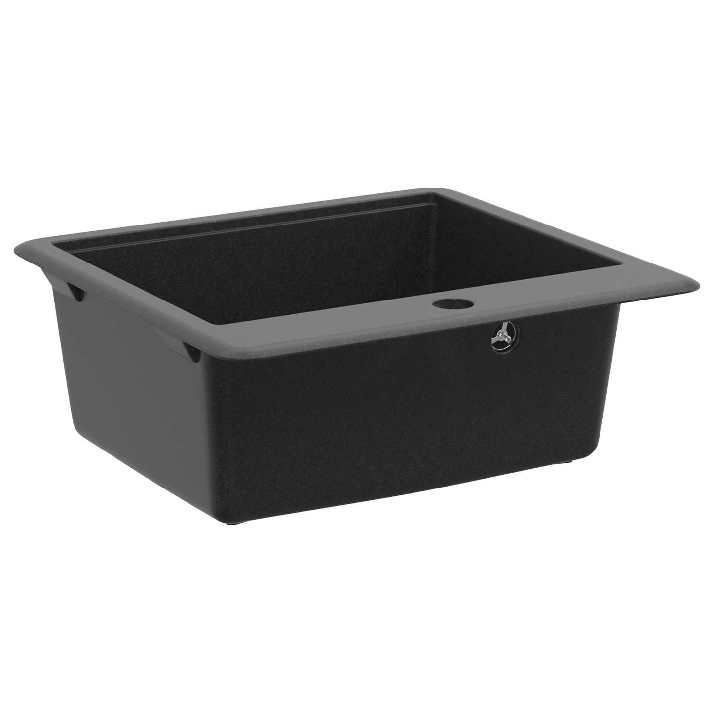 Wasbak Zwart 470 x 440 mm Graniet is nu te koop bij PeponiXL, paradijselijk wonen!