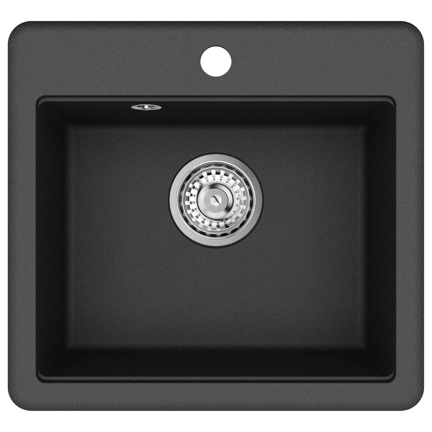 Wasbak Zwart 470 x 440 mm Graniet is nu te koop bij PeponiXL, paradijselijk wonen!