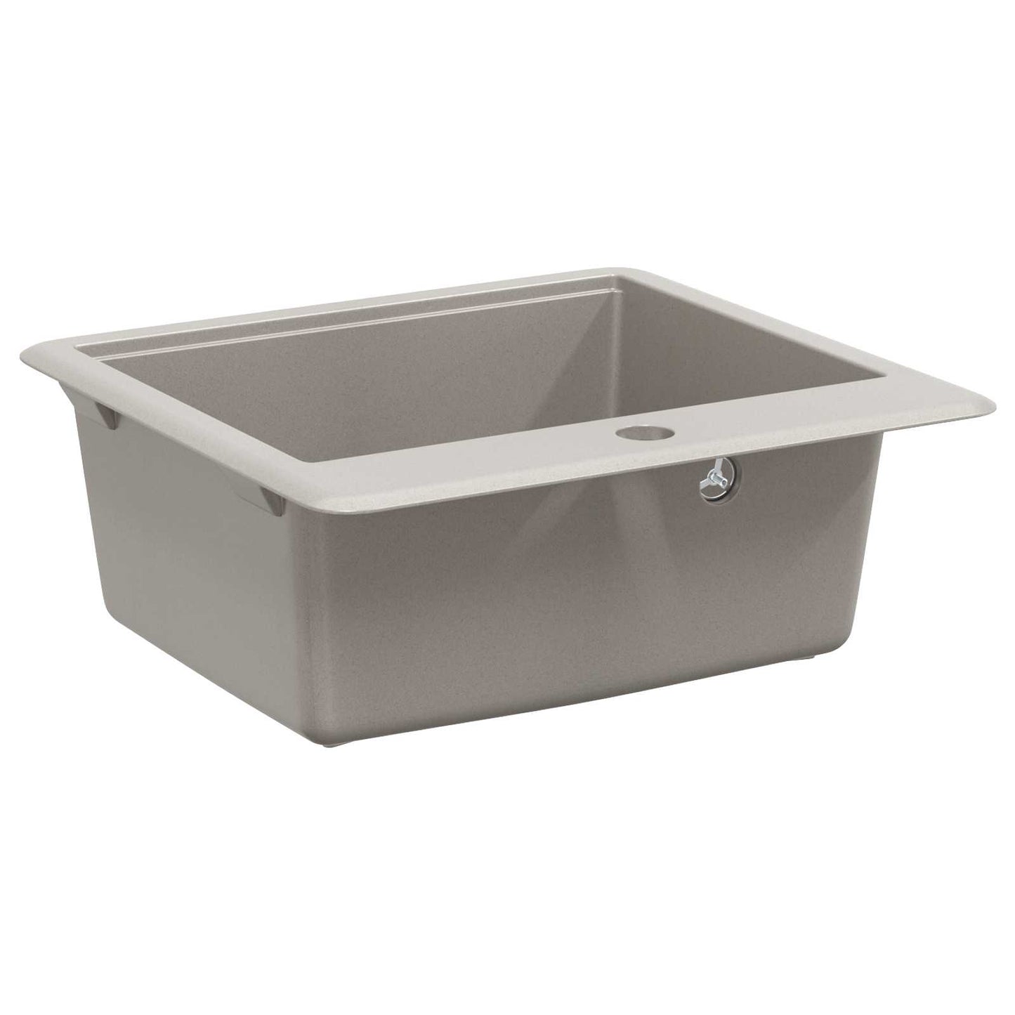 Wasbak Grijs 470 x 440 mm Graniet is nu te koop bij PeponiXL, paradijselijk wonen!