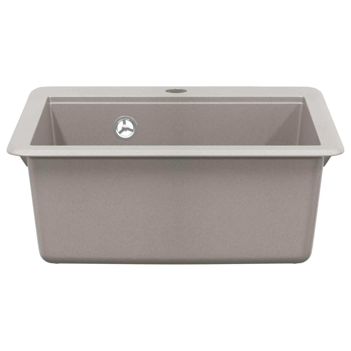 Wasbak Grijs 470 x 440 mm Graniet is nu te koop bij PeponiXL, paradijselijk wonen!