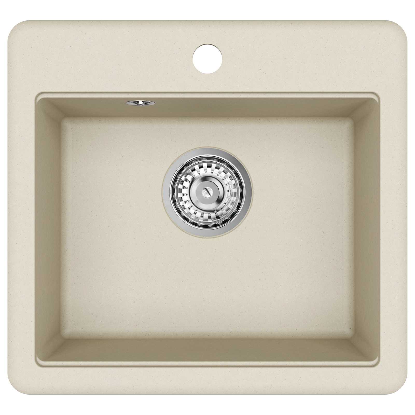 Wasbak Beige 470 x 440 mm Graniet is nu te koop bij PeponiXL, paradijselijk wonen!