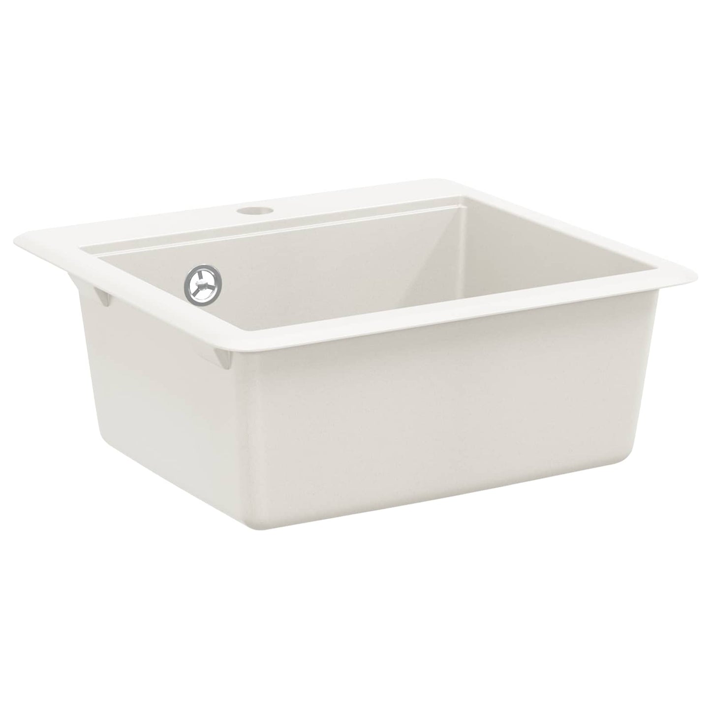 Wasbak Wit 470 x 440 mm Graniet is nu te koop bij PeponiXL, paradijselijk wonen!
