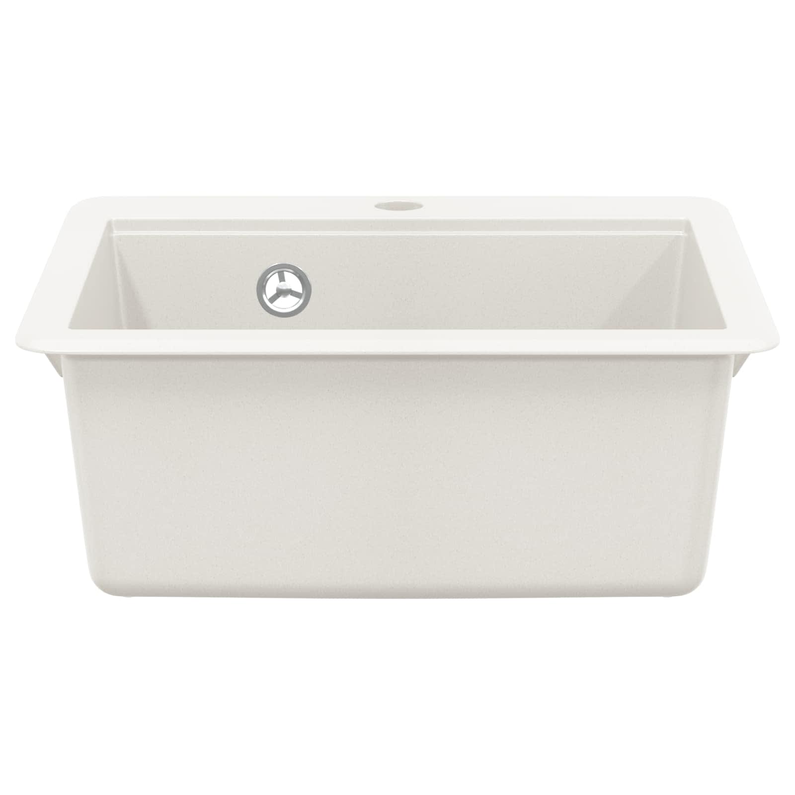 Wasbak Wit 470 x 440 mm Graniet is nu te koop bij PeponiXL, paradijselijk wonen!