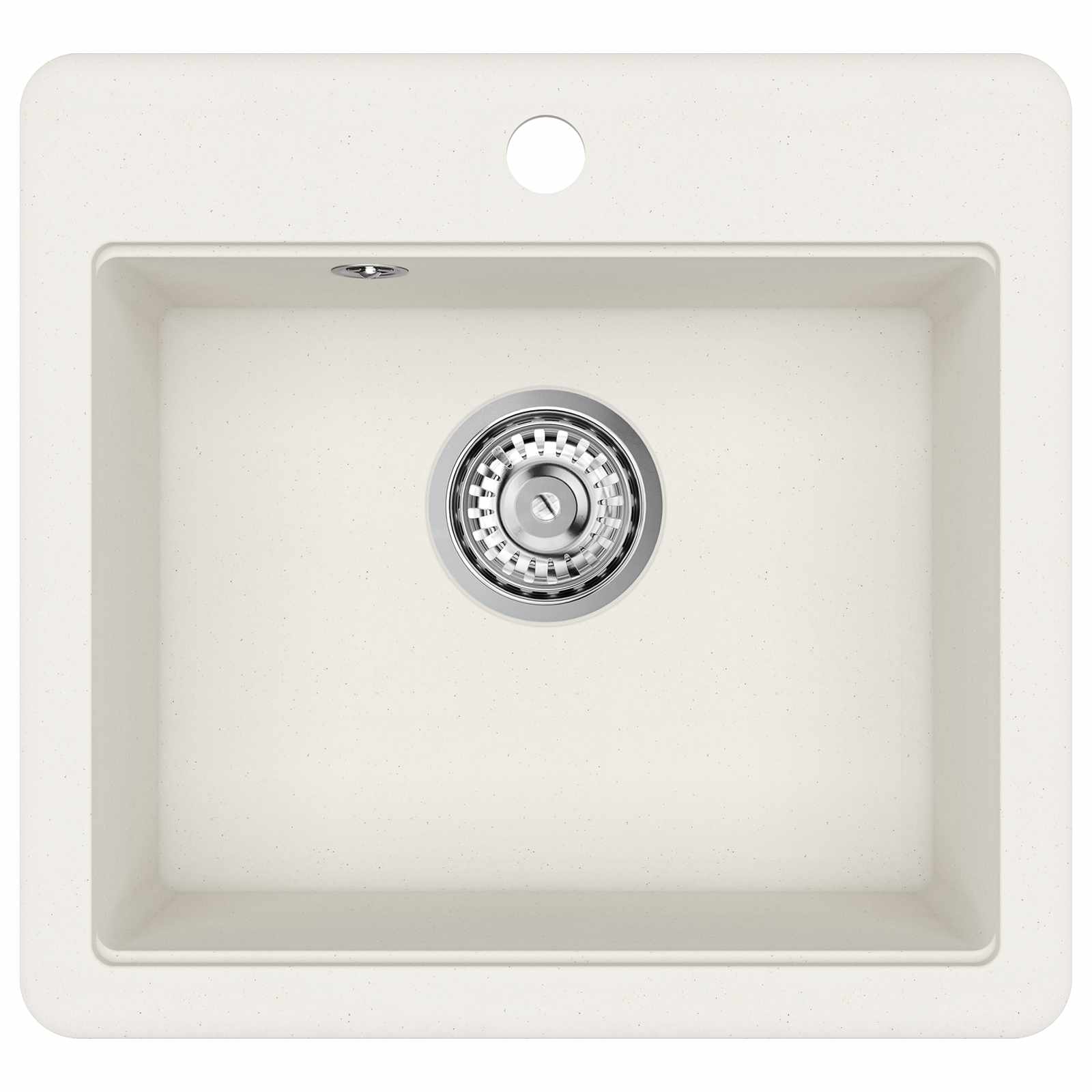 Wasbak Wit 470 x 440 mm Graniet is nu te koop bij PeponiXL, paradijselijk wonen!