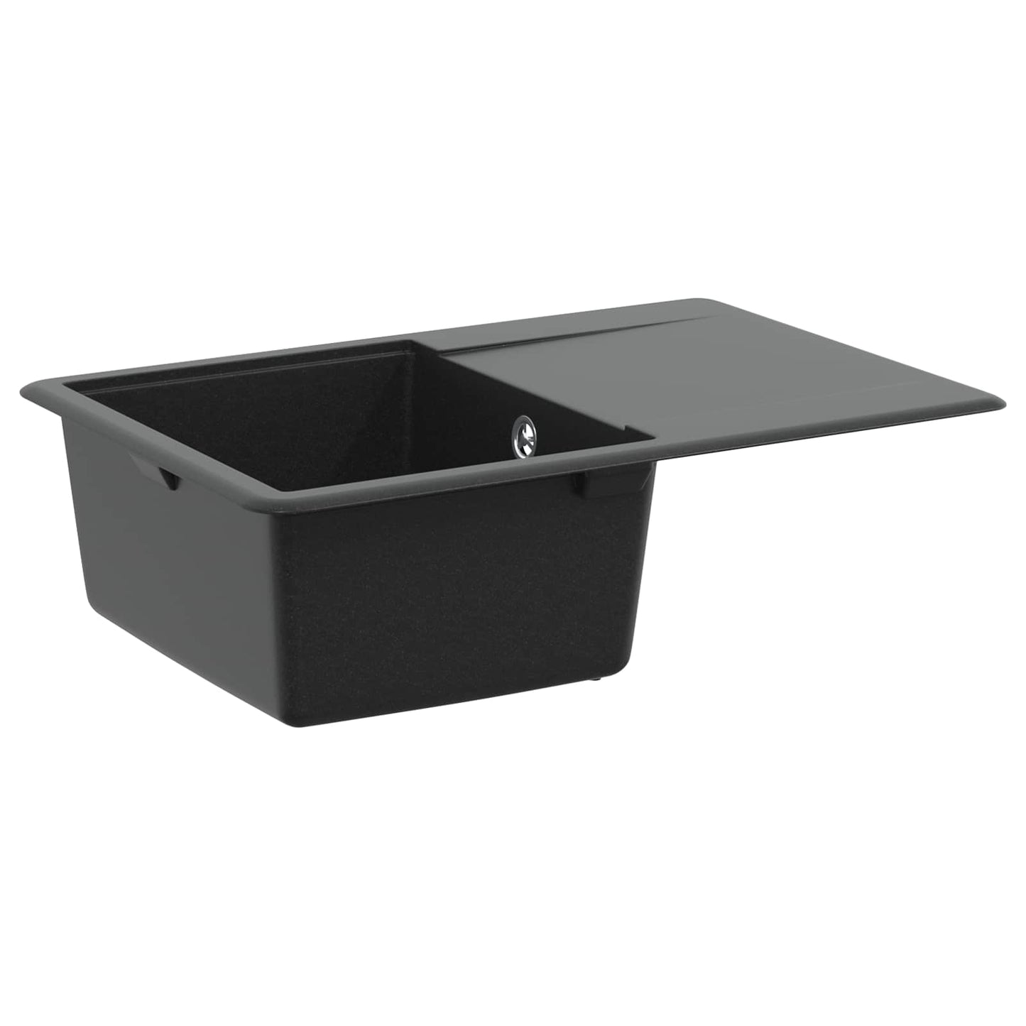 Wasbak Zwart 670 x 460 mm Graniet is nu te koop bij PeponiXL, paradijselijk wonen!