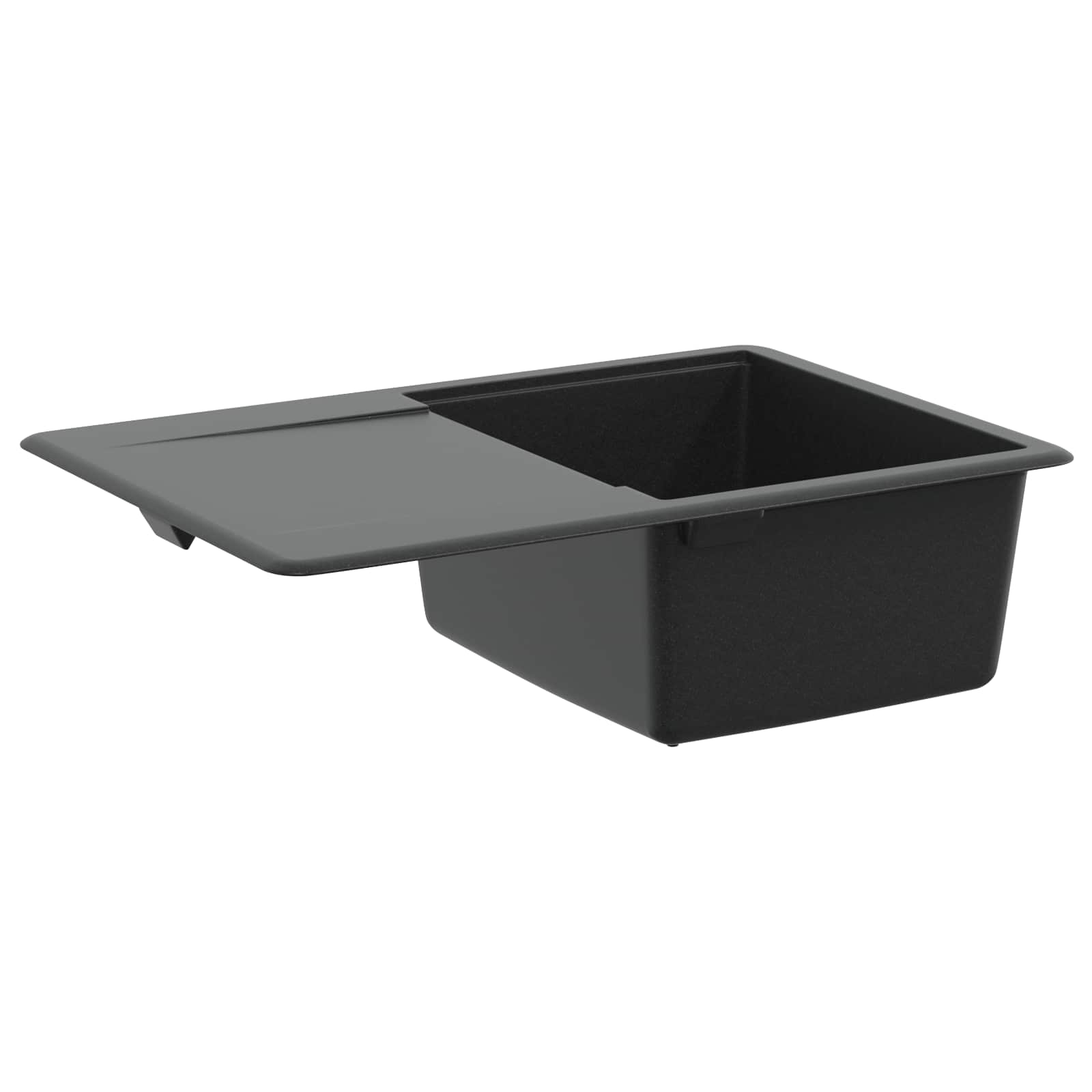 Wasbak Zwart 670 x 460 mm Graniet is nu te koop bij PeponiXL, paradijselijk wonen!