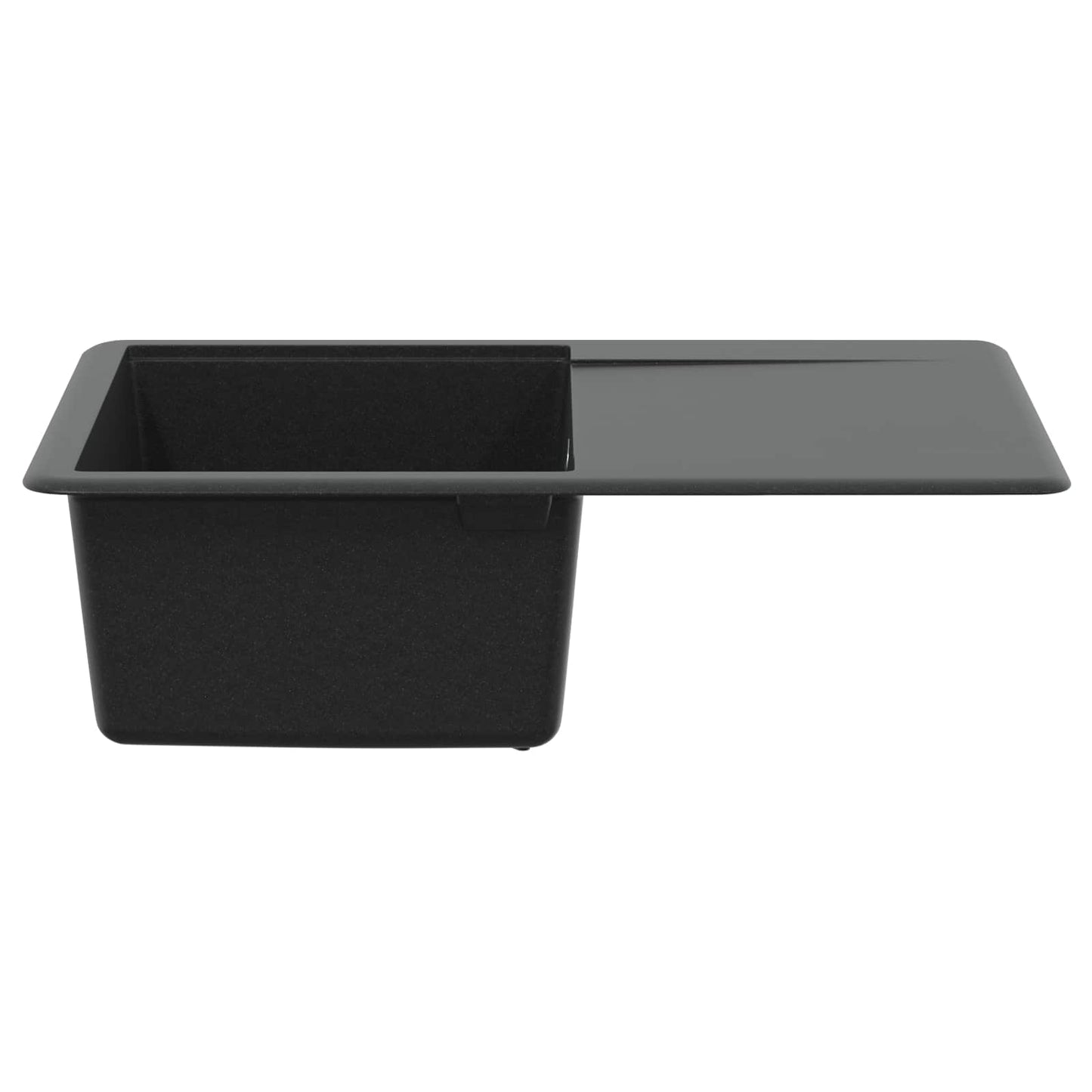 Wasbak Zwart 670 x 460 mm Graniet is nu te koop bij PeponiXL, paradijselijk wonen!