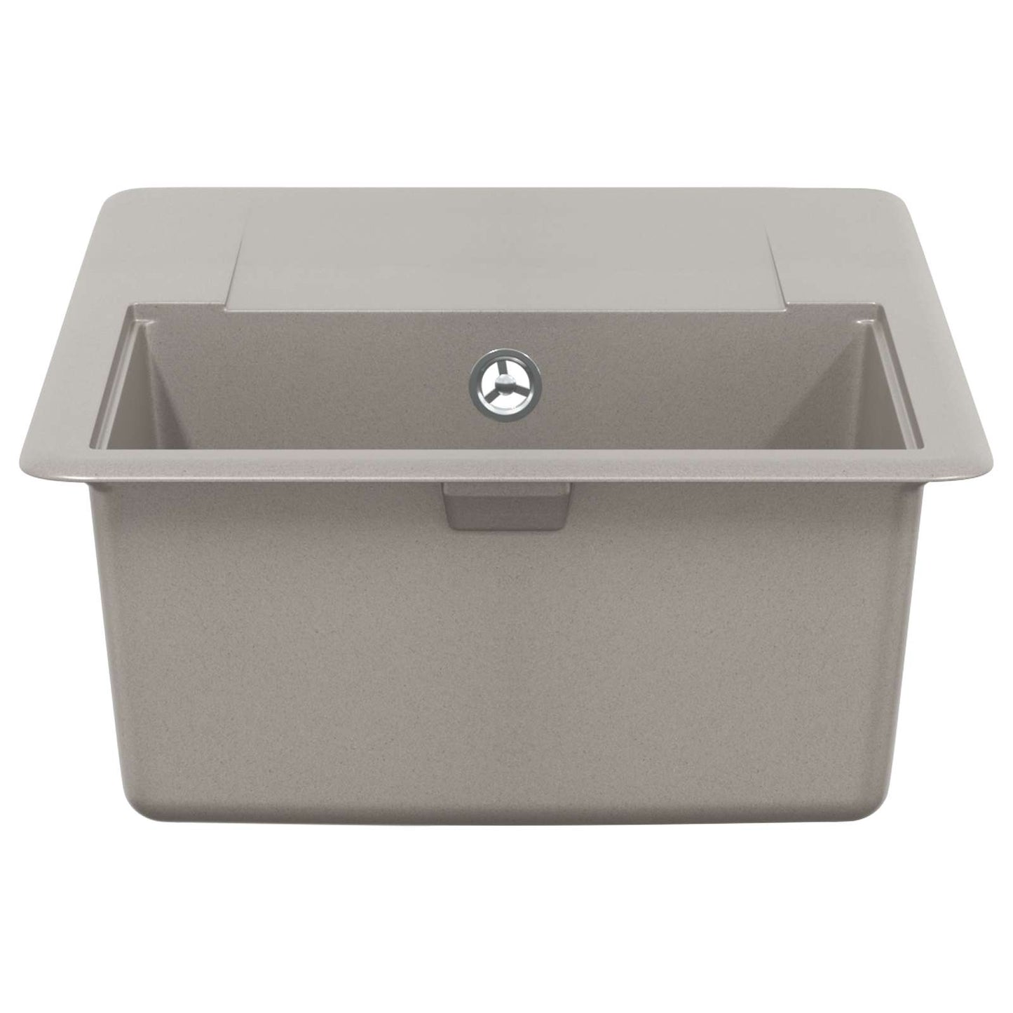 Wasbak Grijs 670 x 460 mm 80% Kwarts en 20% Hars is nu te koop bij PeponiXL, paradijselijk wonen!