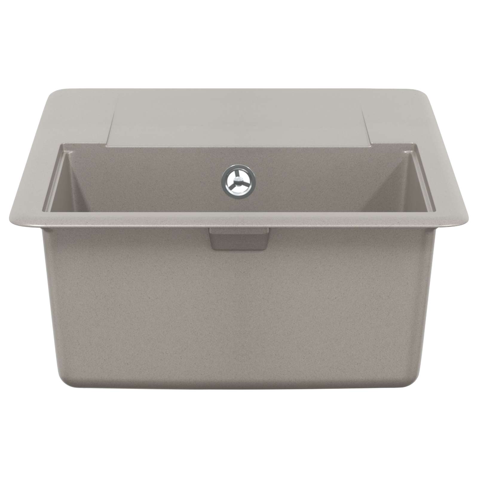 Wasbak Grijs 670 x 460 mm 80% Kwarts en 20% Hars is nu te koop bij PeponiXL, paradijselijk wonen!