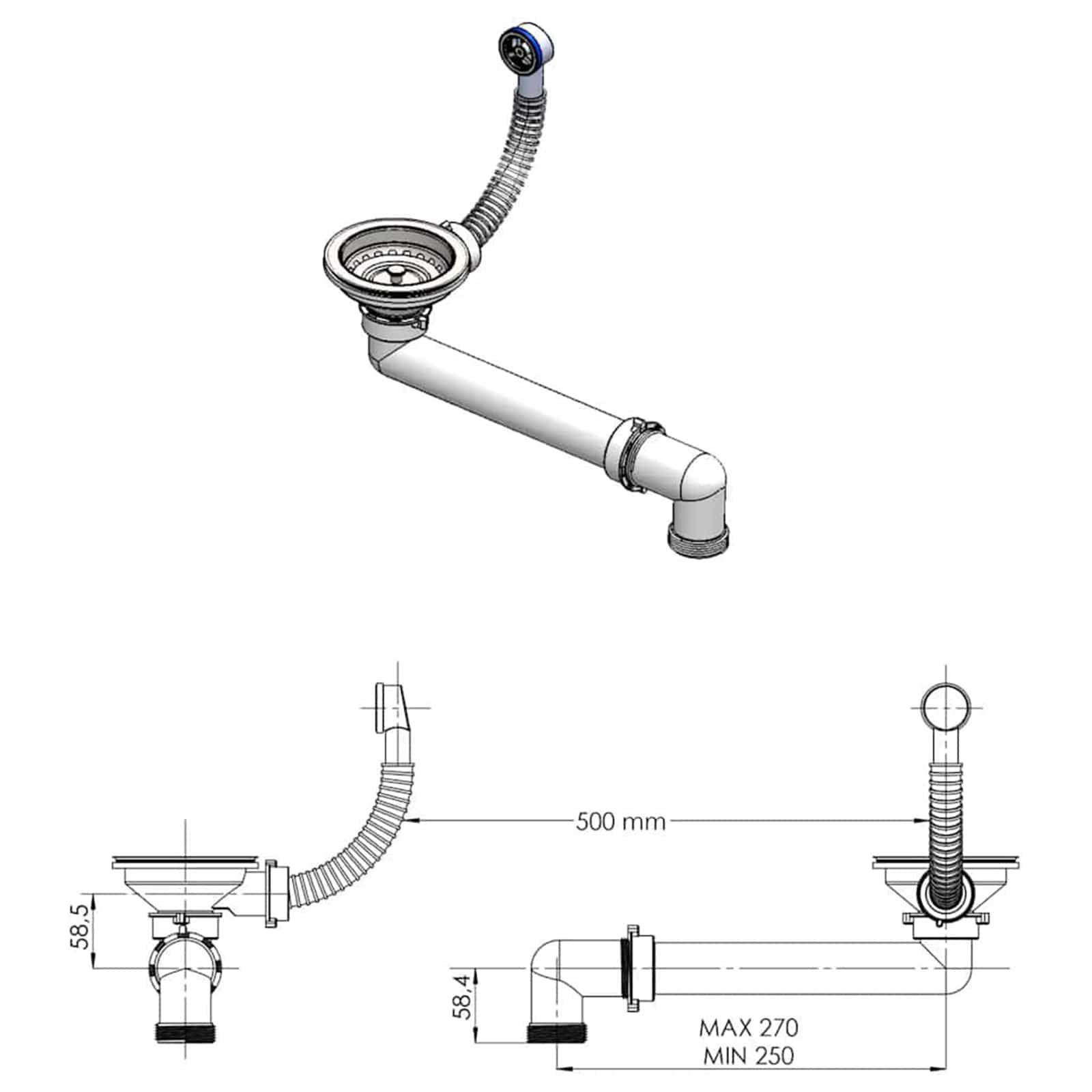 Wasbak Grijs 670 x 460 mm 80% Kwarts en 20% Hars is nu te koop bij PeponiXL, paradijselijk wonen!