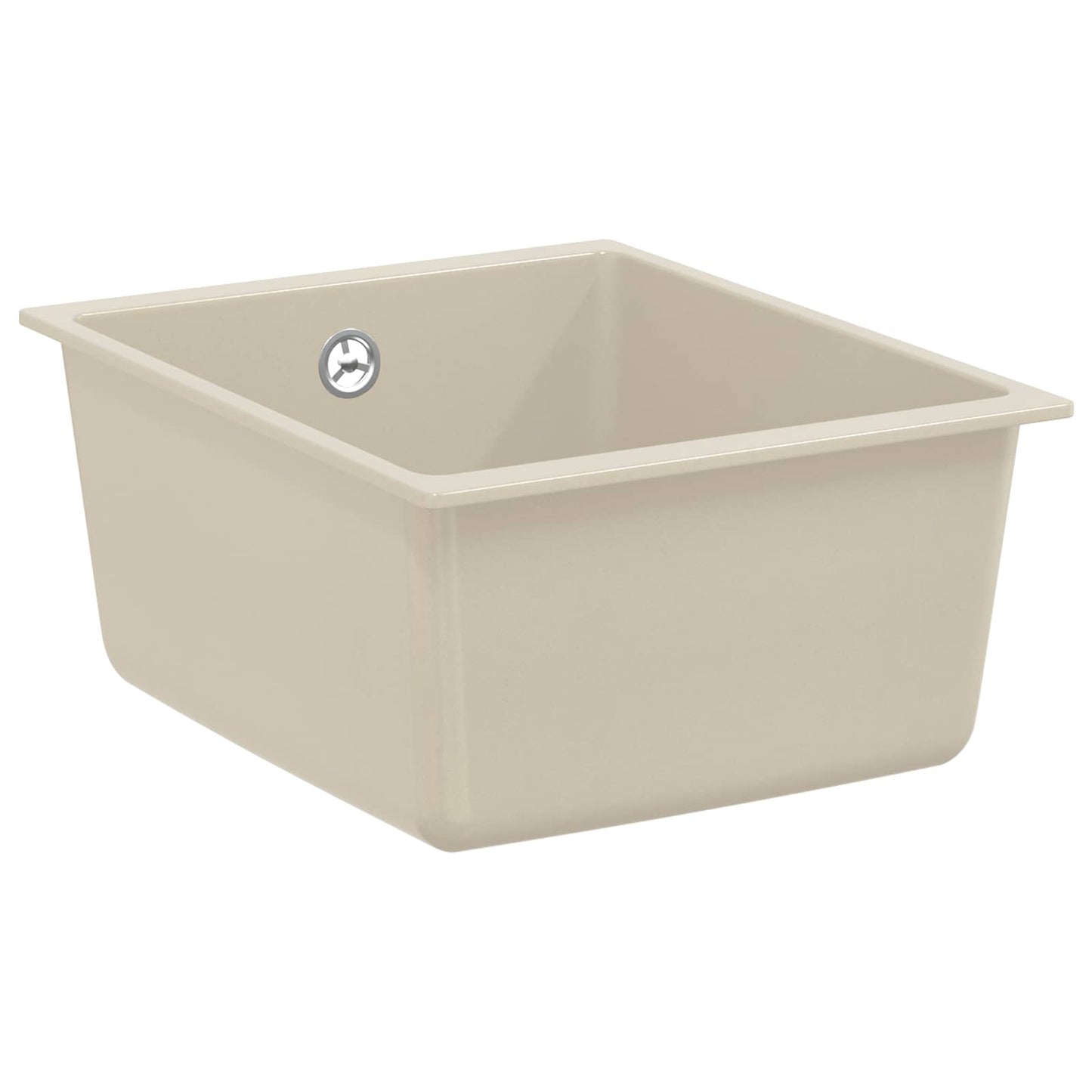 Wasbak Beige 370 x 460 mm 80% Kwarts en 20% Hars is nu te koop bij PeponiXL, paradijselijk wonen!