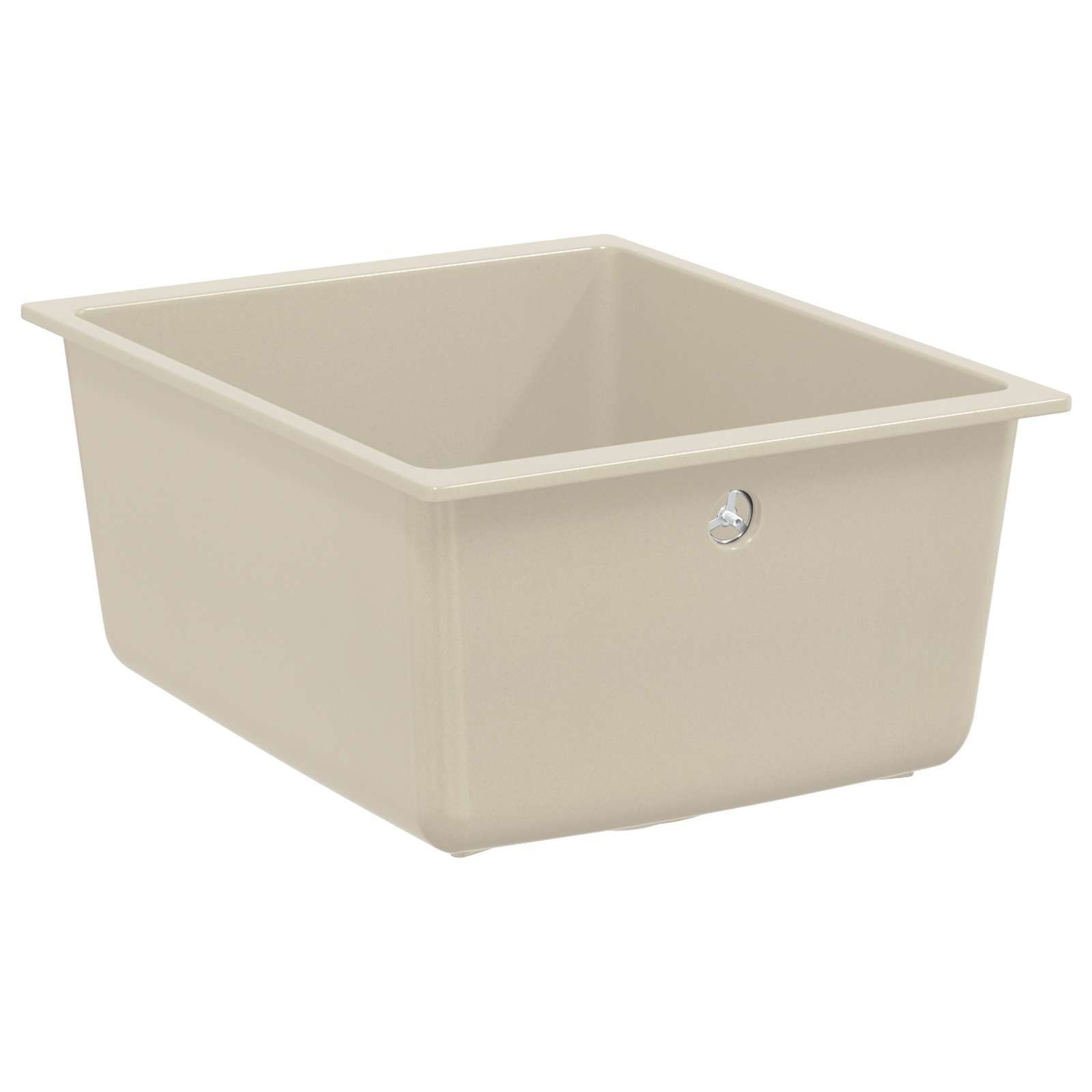 Wasbak Beige 370 x 460 mm 80% Kwarts en 20% Hars is nu te koop bij PeponiXL, paradijselijk wonen!