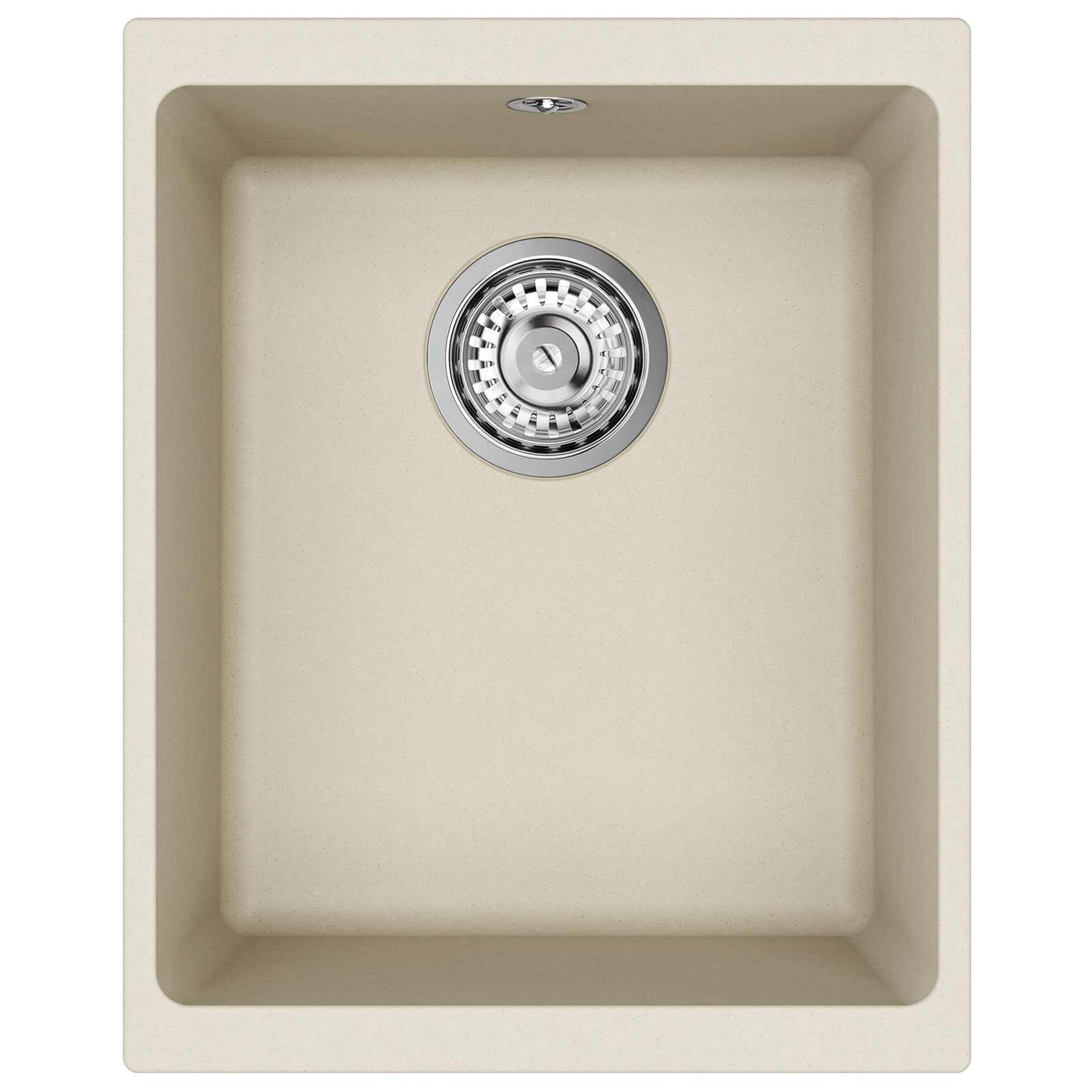 Wasbak Beige 370 x 460 mm 80% Kwarts en 20% Hars is nu te koop bij PeponiXL, paradijselijk wonen!