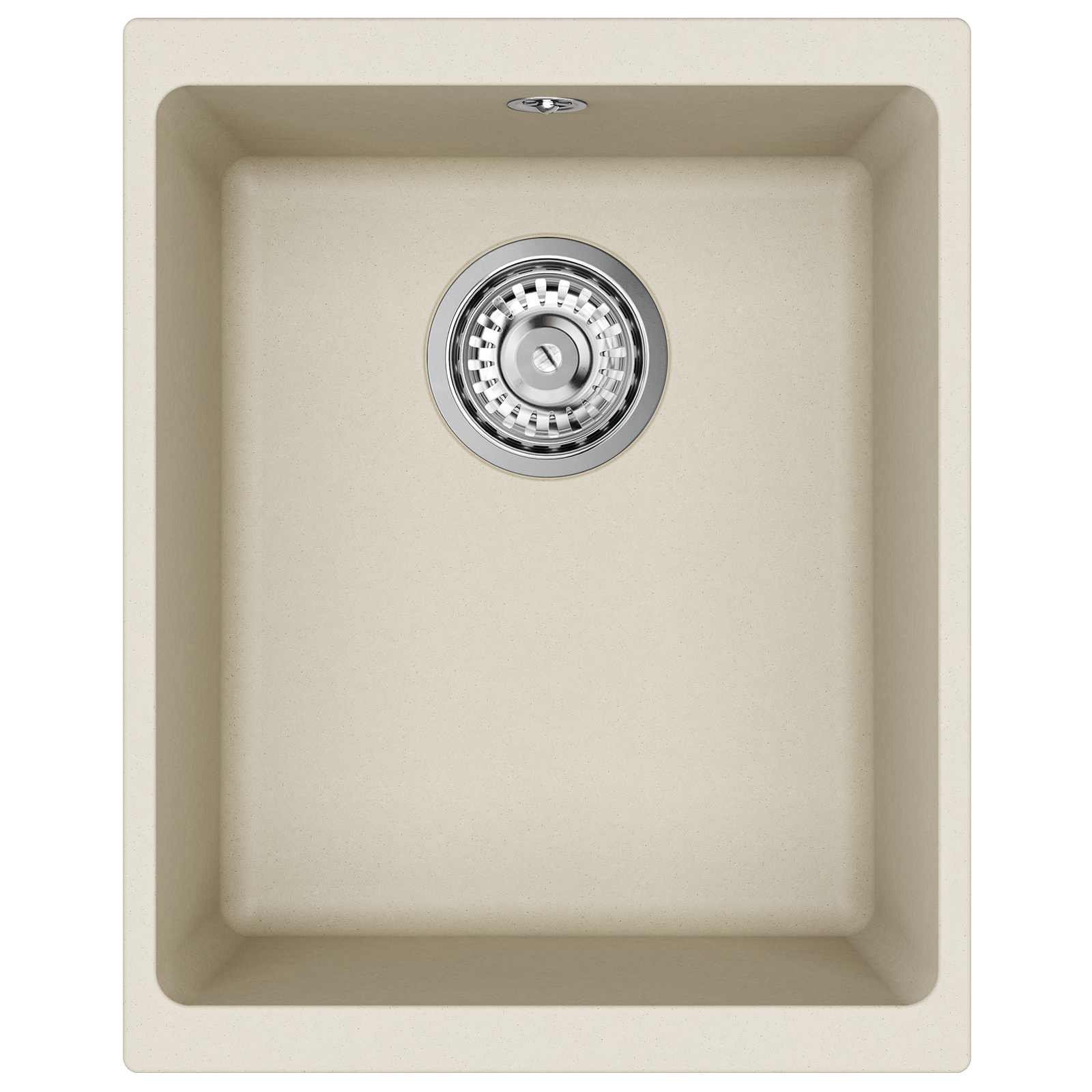 Wasbak Beige 370 x 460 mm 80% Kwarts en 20% Hars is nu te koop bij PeponiXL, paradijselijk wonen!