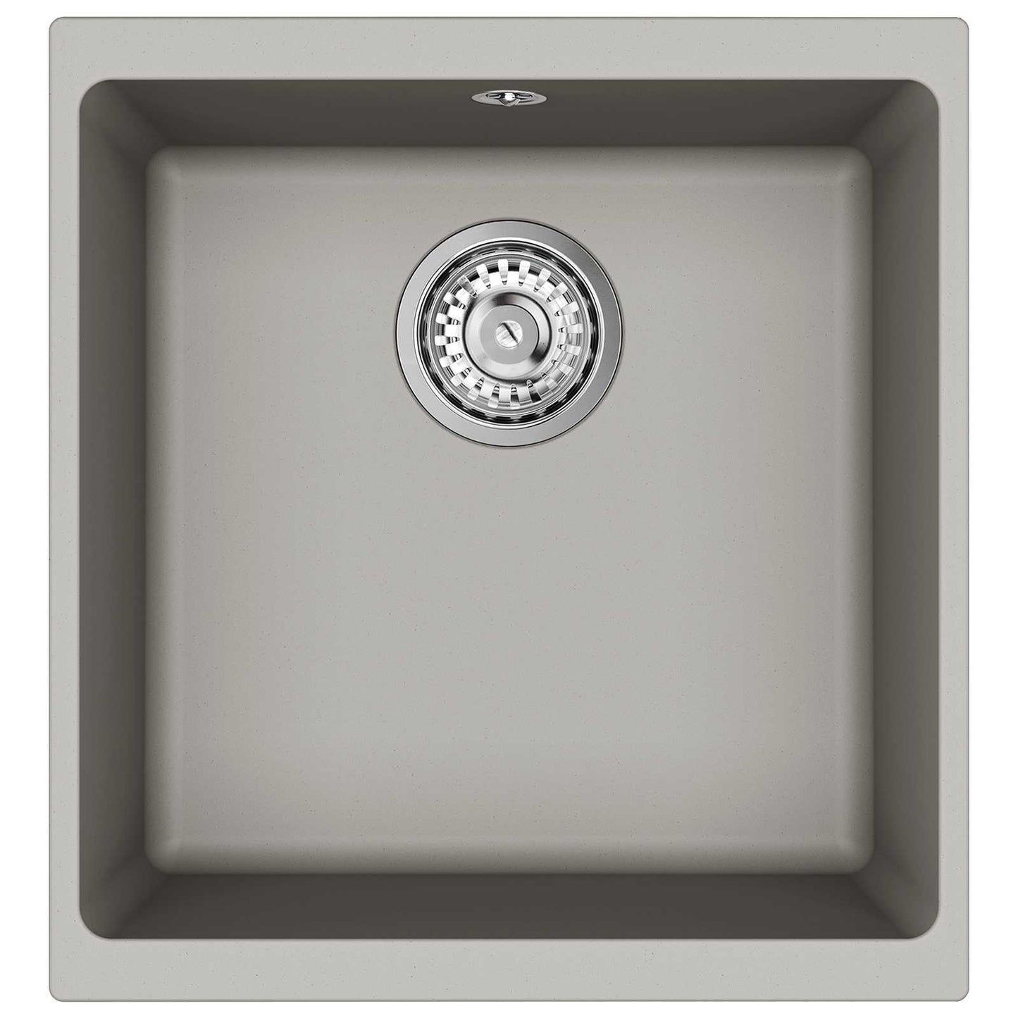Wasbak Grijs 430 x 460 mm 80% Kwarts en 20% Hars is nu te koop bij PeponiXL, paradijselijk wonen!