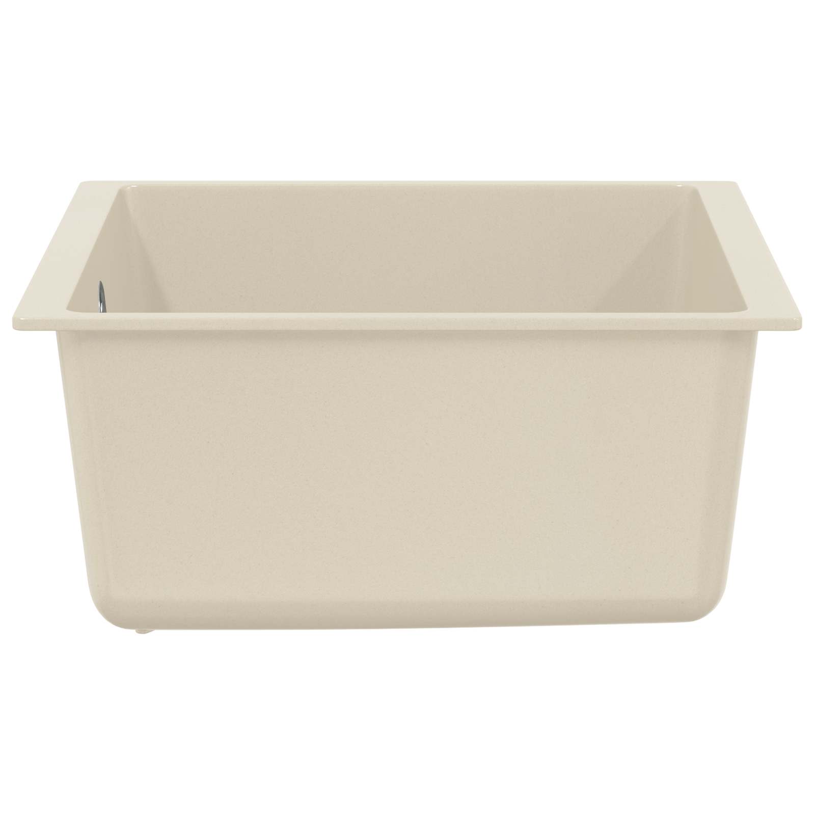 Wasbak Beige 430 x 460 mm 80% Kwarts en 20% Hars is nu te koop bij PeponiXL, paradijselijk wonen!